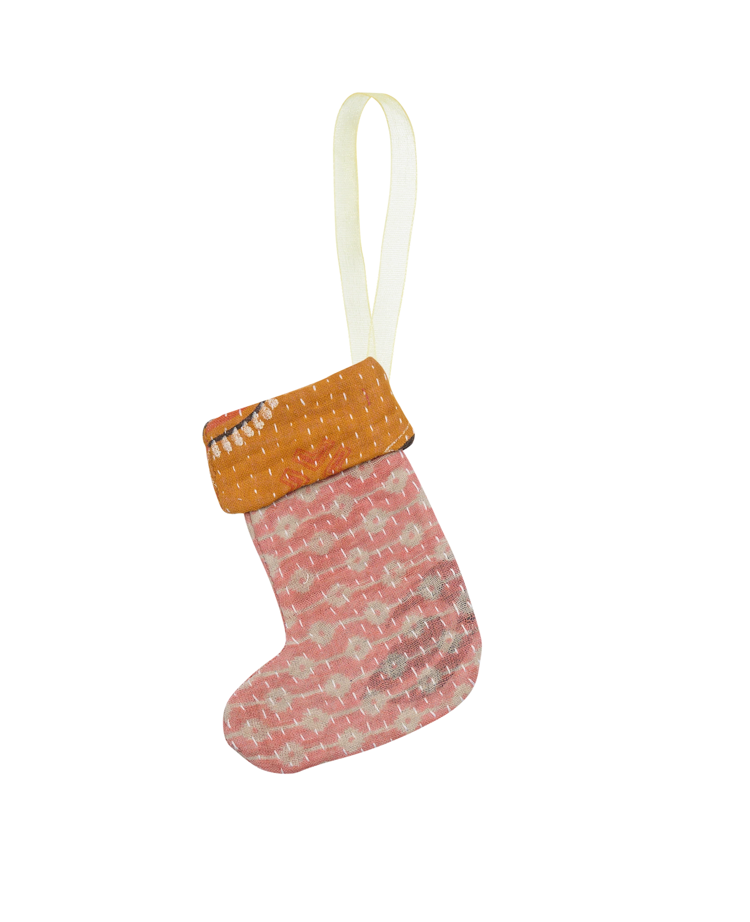 Christmas Sock Ornament - No. 16