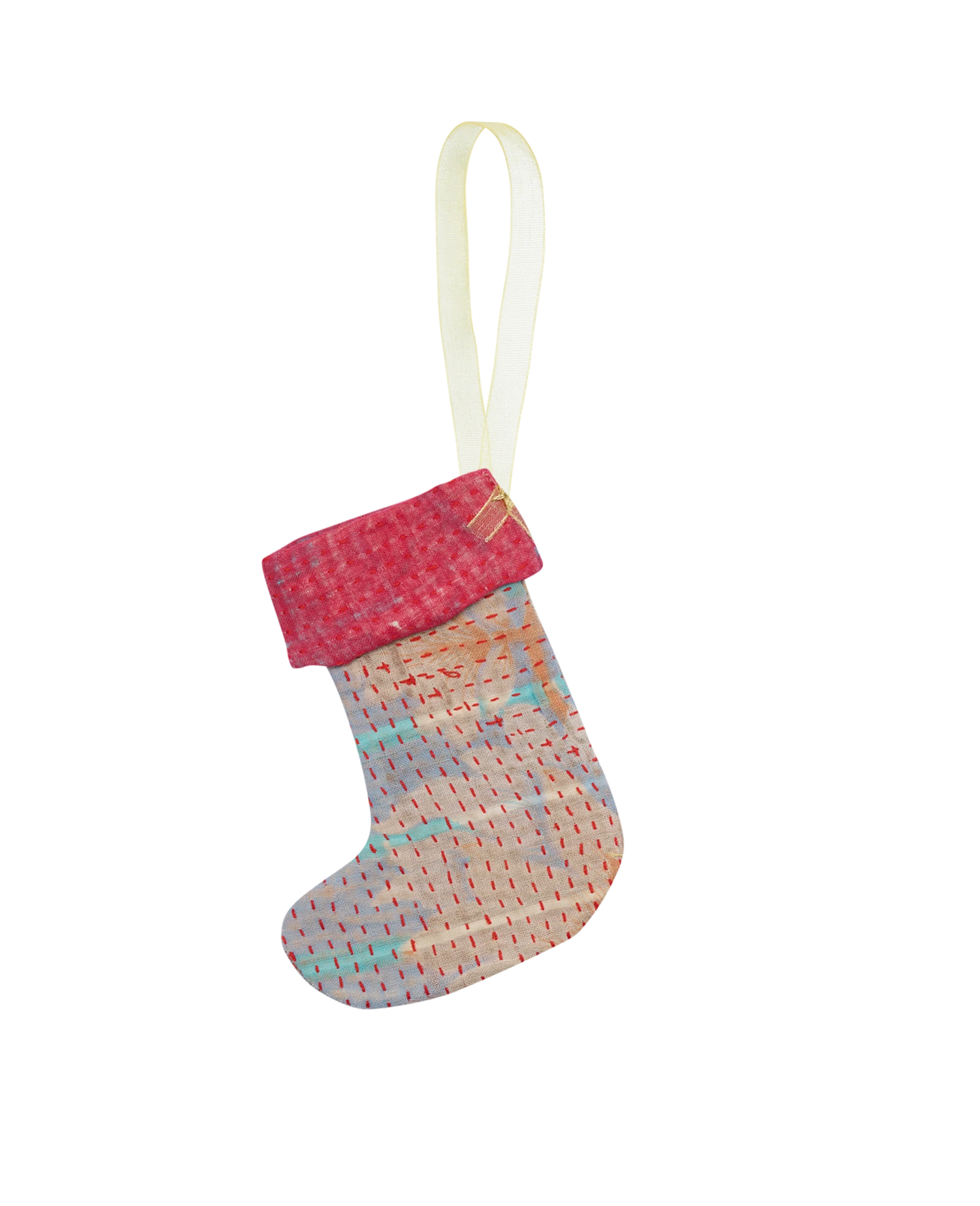 Christmas Sock Ornament - No. 17