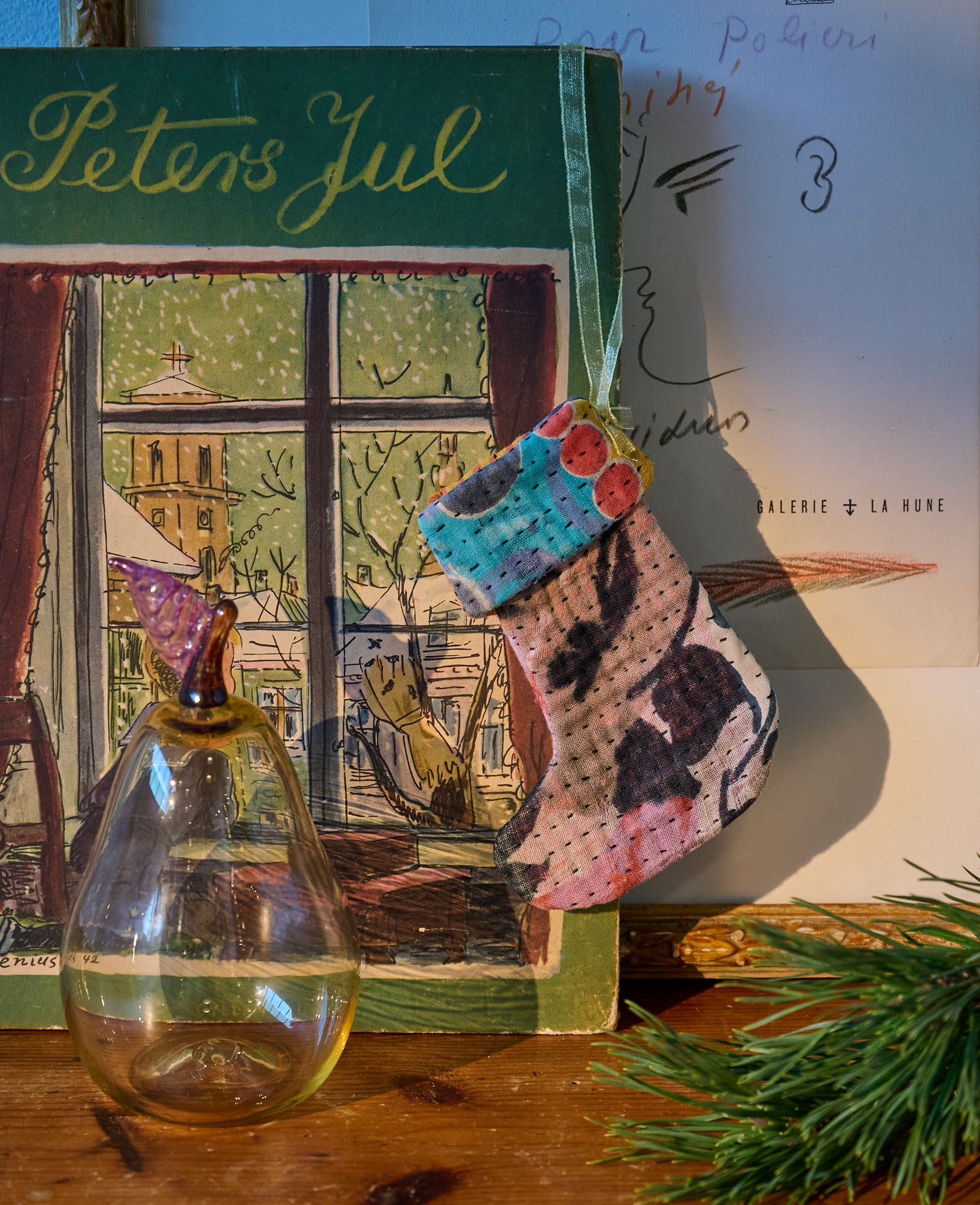 Christmas Sock Ornament - No. 20