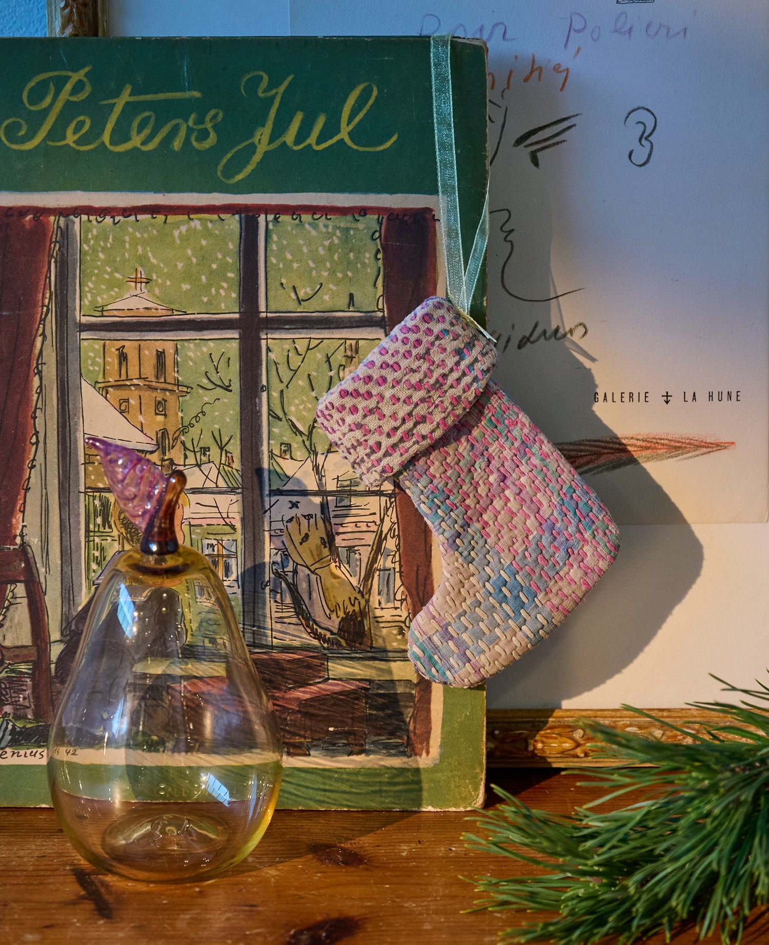 Christmas Sock Ornament - No. 22