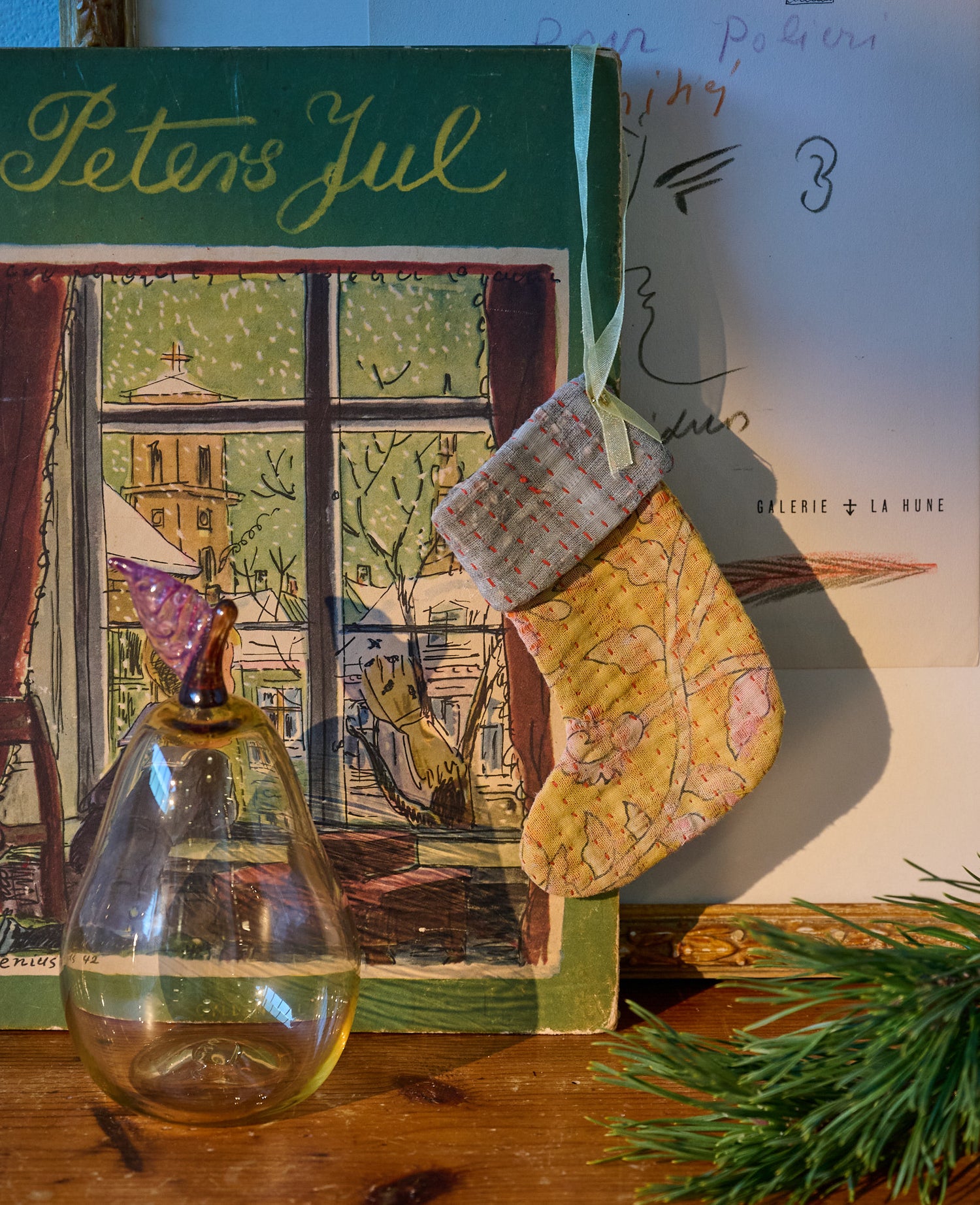 Christmas Sock Ornament - No. 29