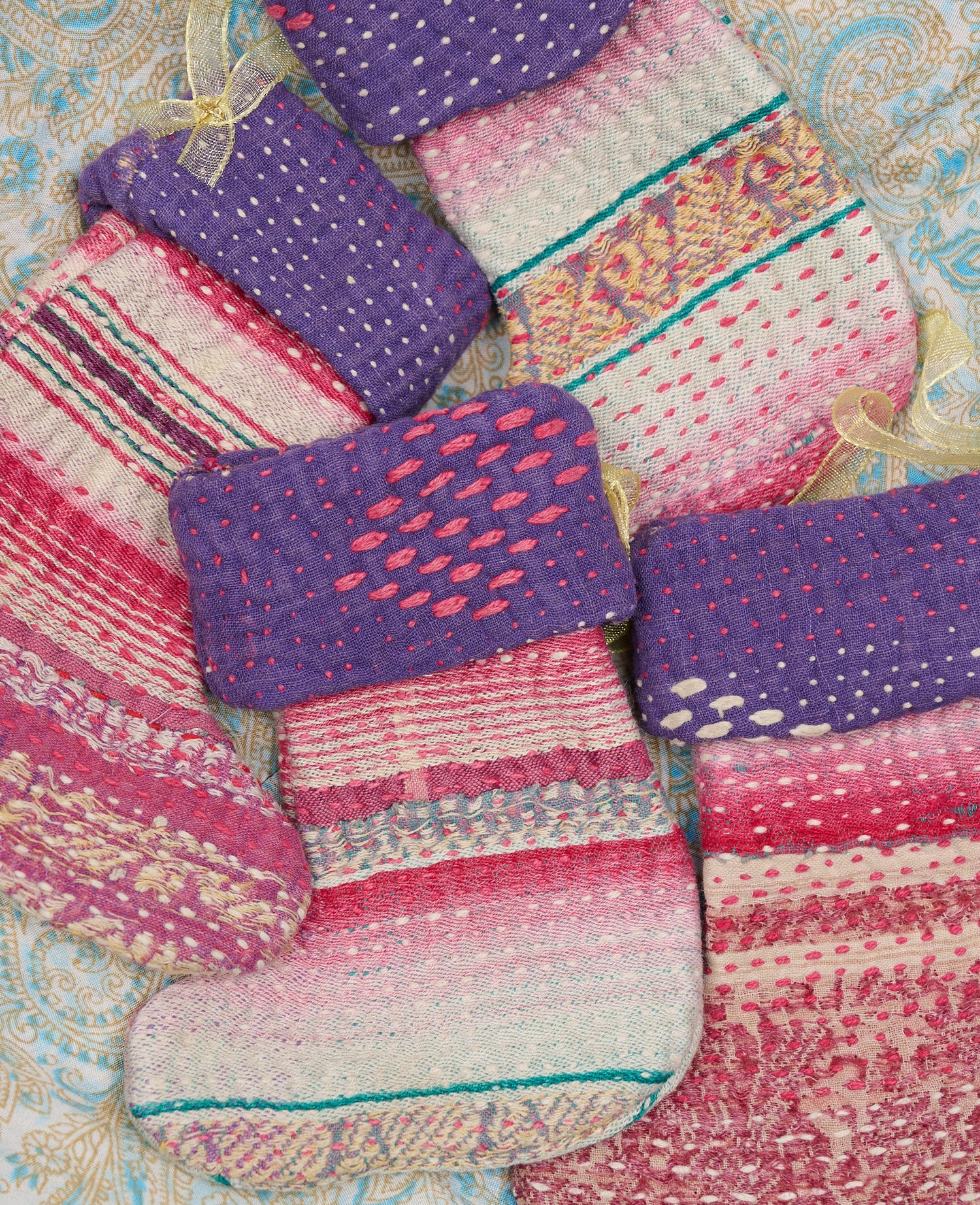 Christmas Sock Ornament - No. 32