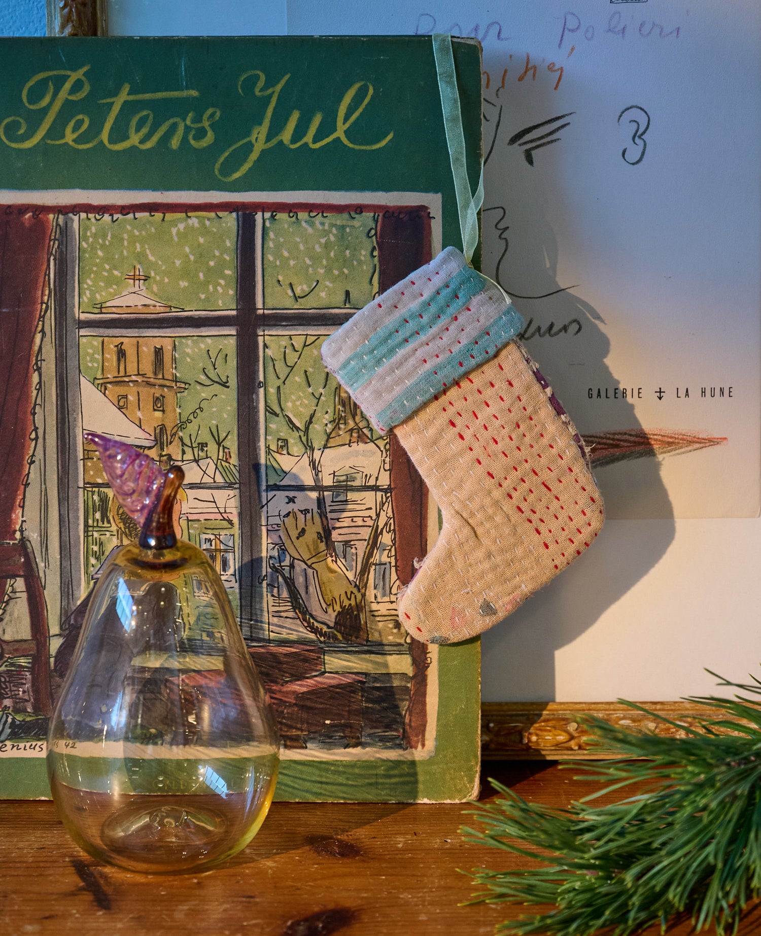 Christmas Sock Ornament - No. 36