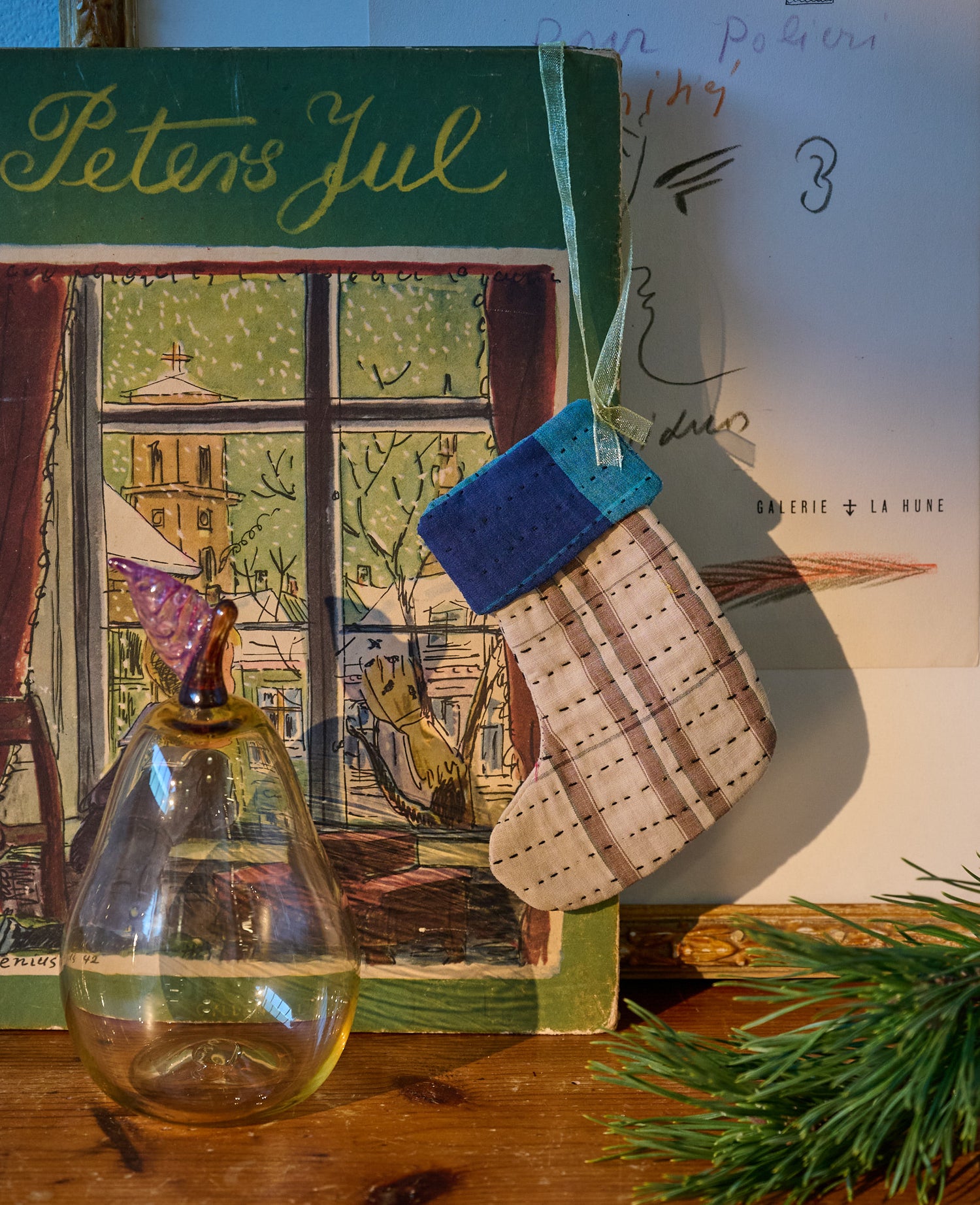 Christmas Sock Ornament - No. 4