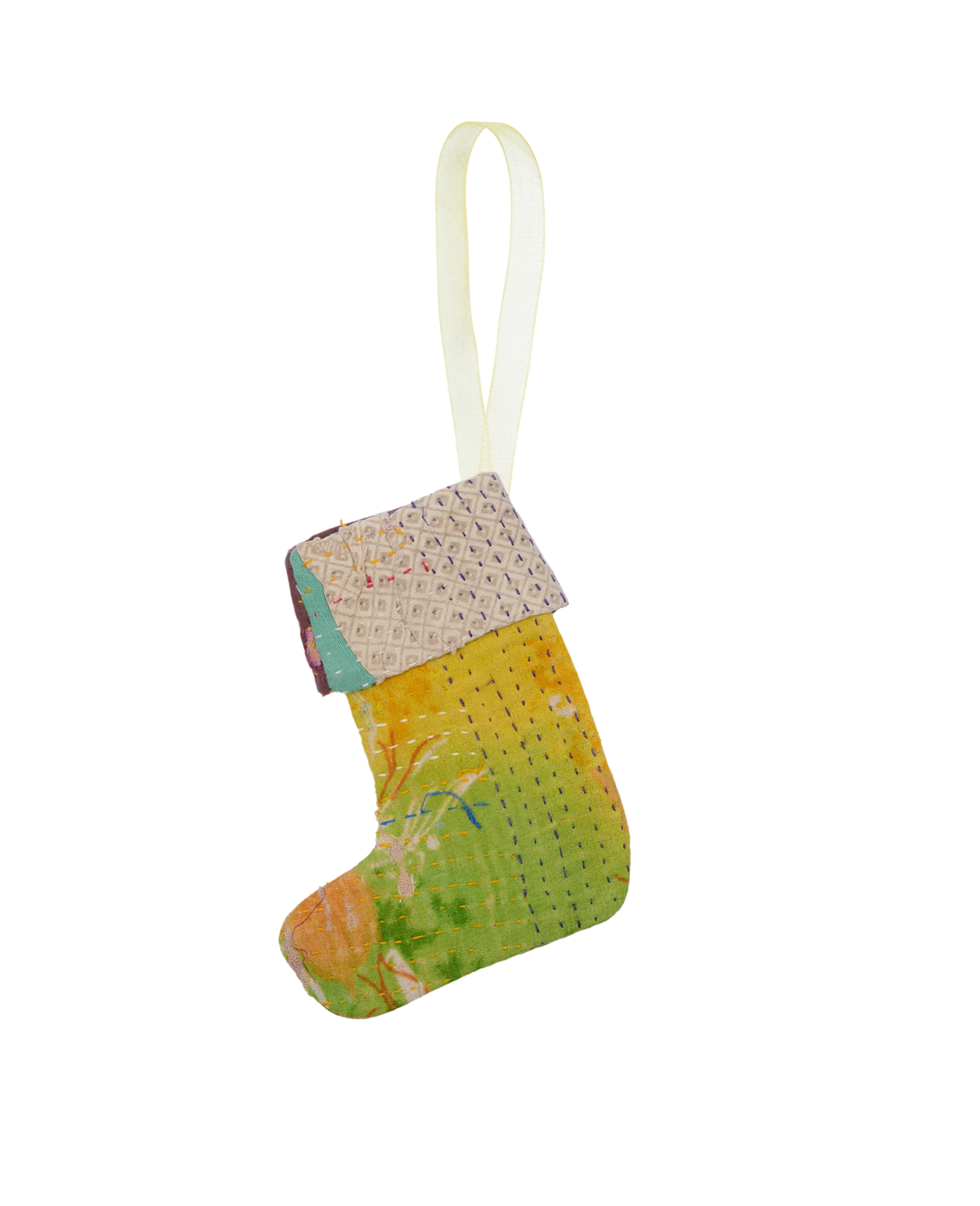 Christmas Sock Ornament - No. 40