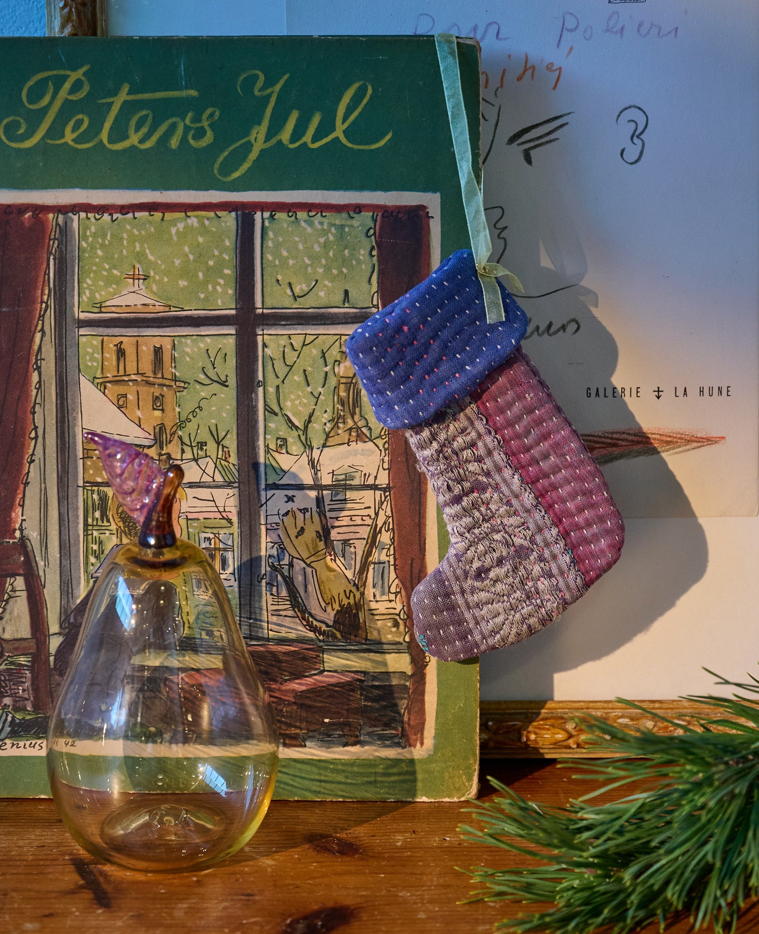 Christmas Sock Ornament - No. 47