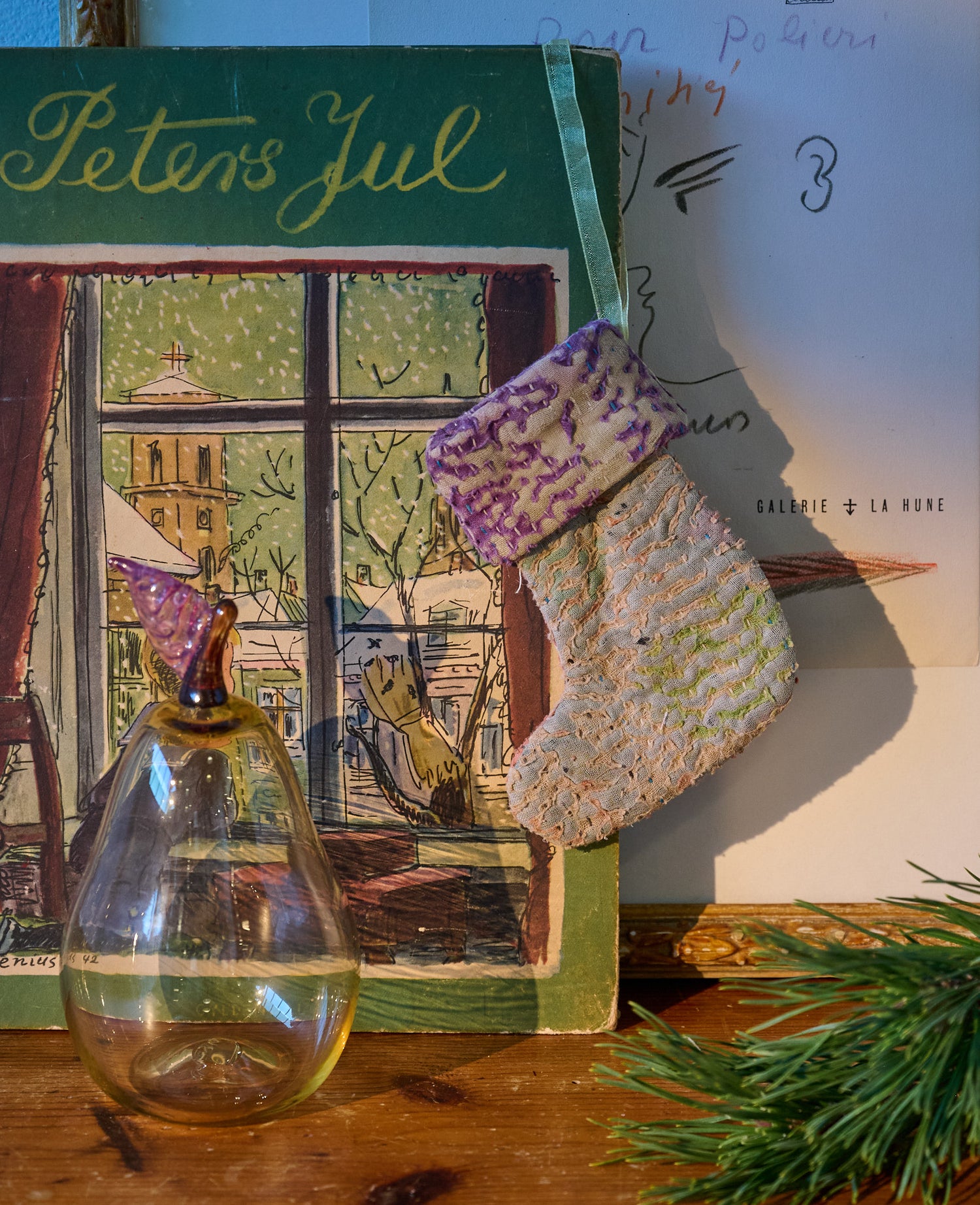 Christmas Sock Ornament - No. 50