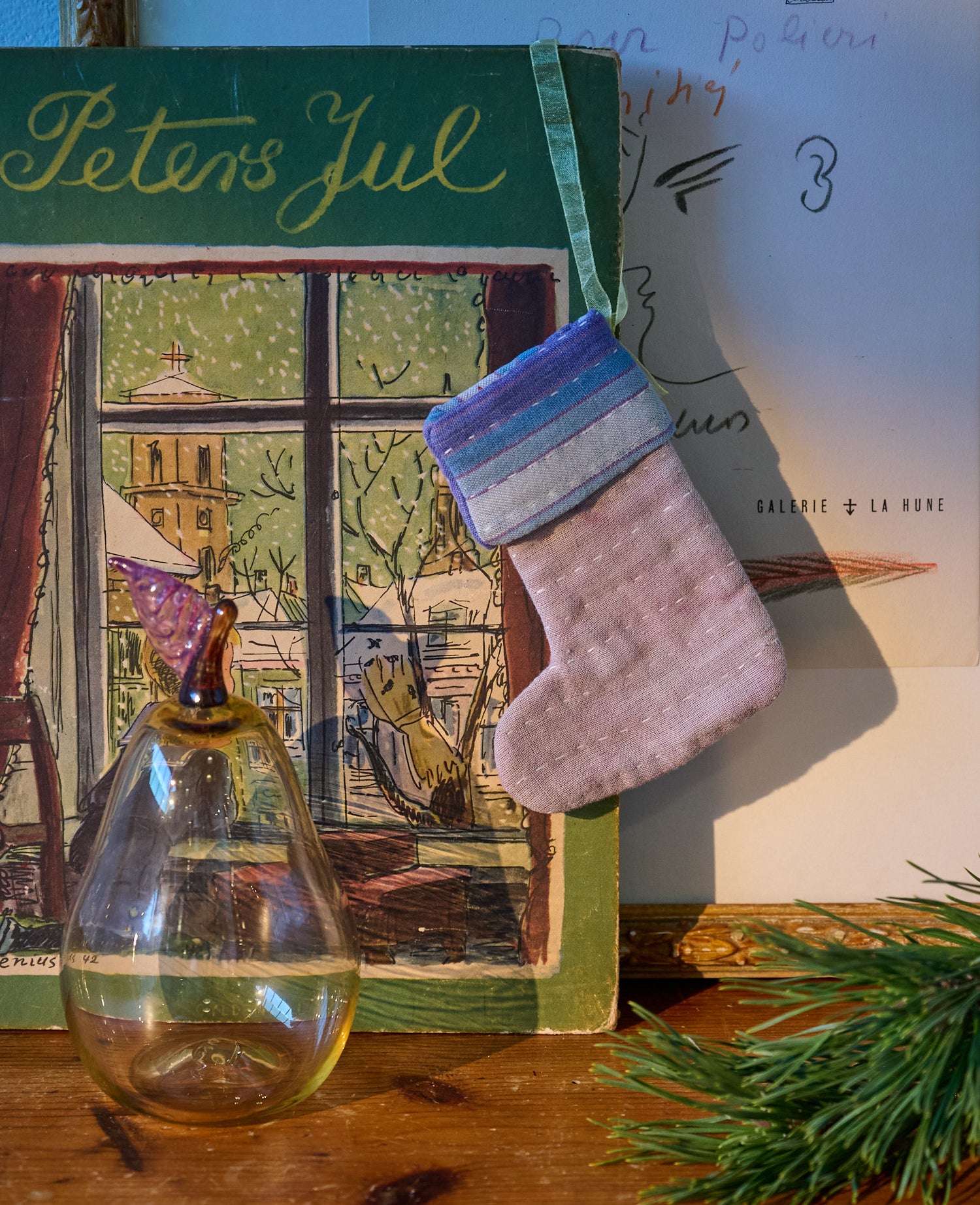 Christmas Sock Ornament - No. 51