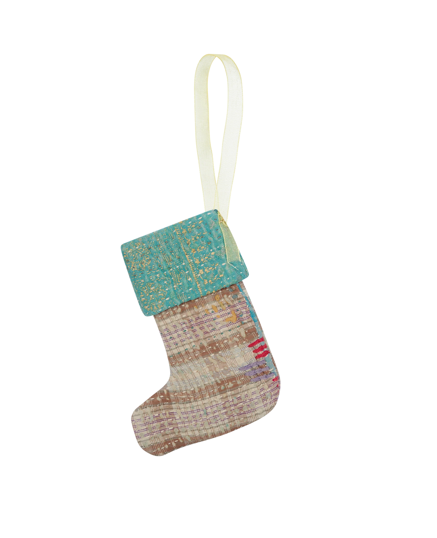 Christmas Sock Ornament - No. 55