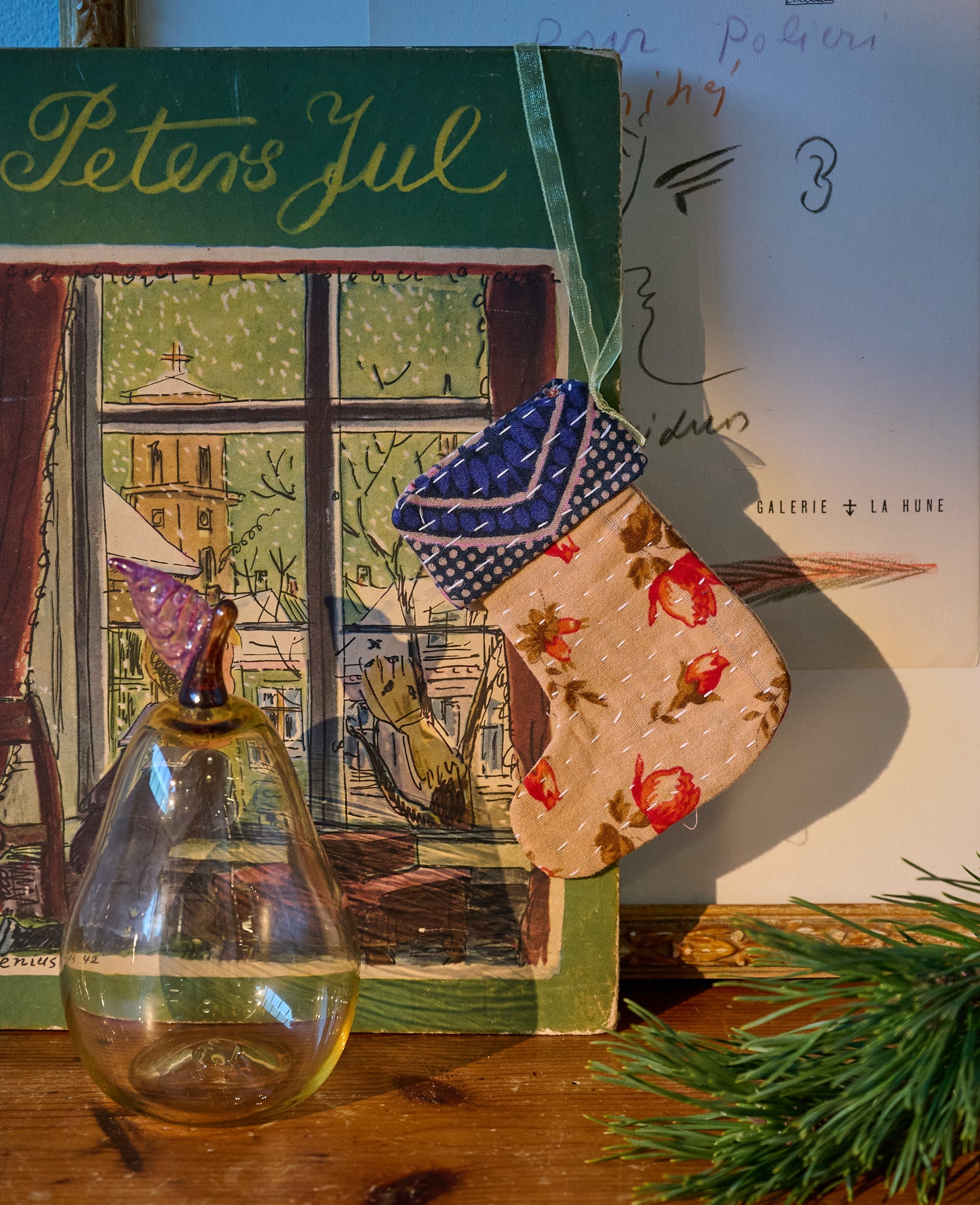 Christmas Sock Ornament - No. 6