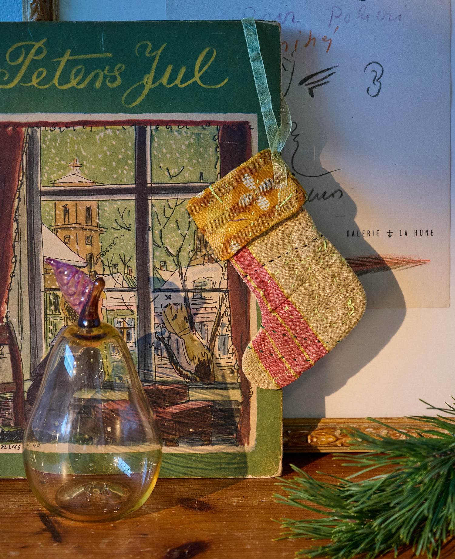 Christmas Sock Ornament - No. 61