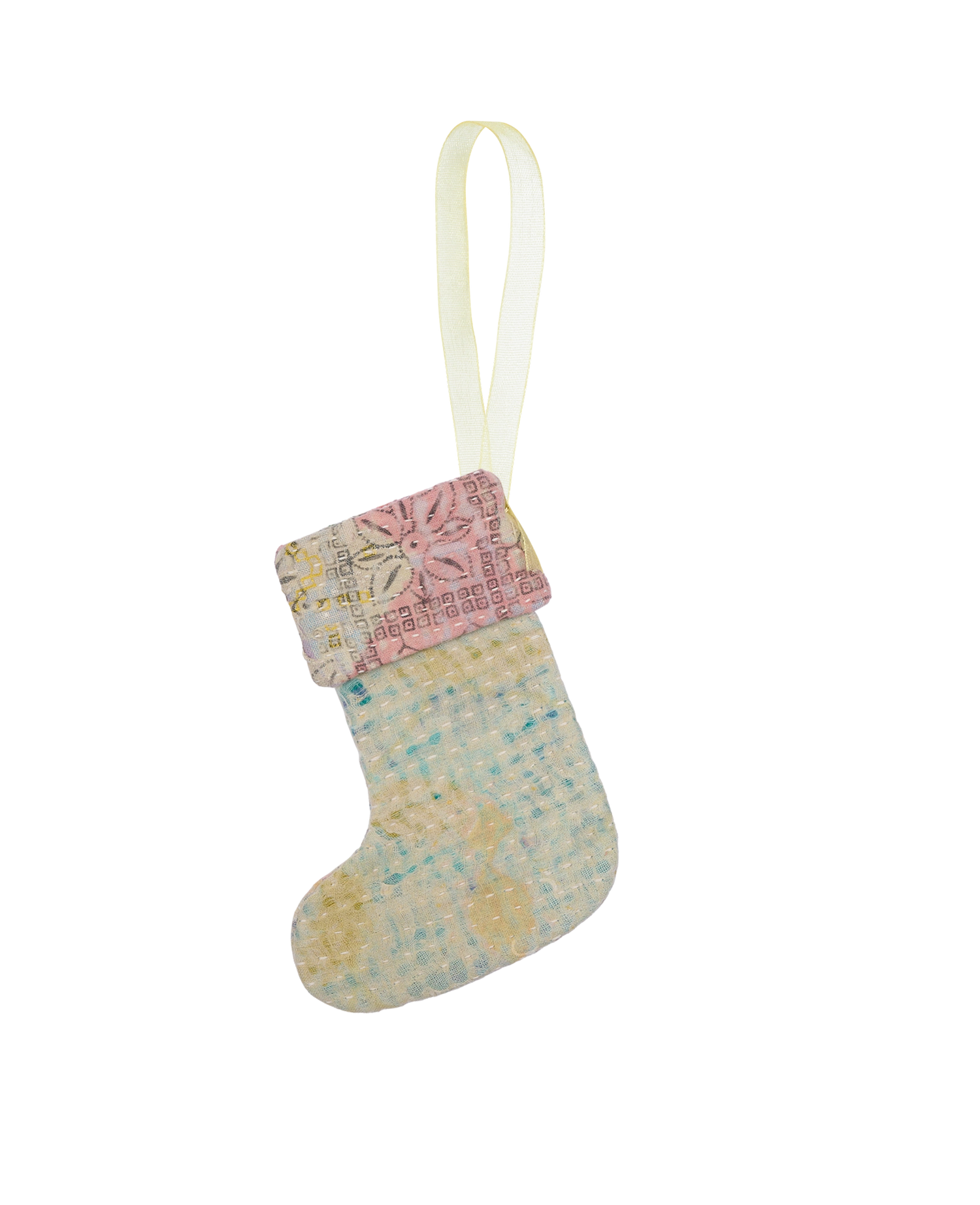 Christmas Sock Ornament - No. 64