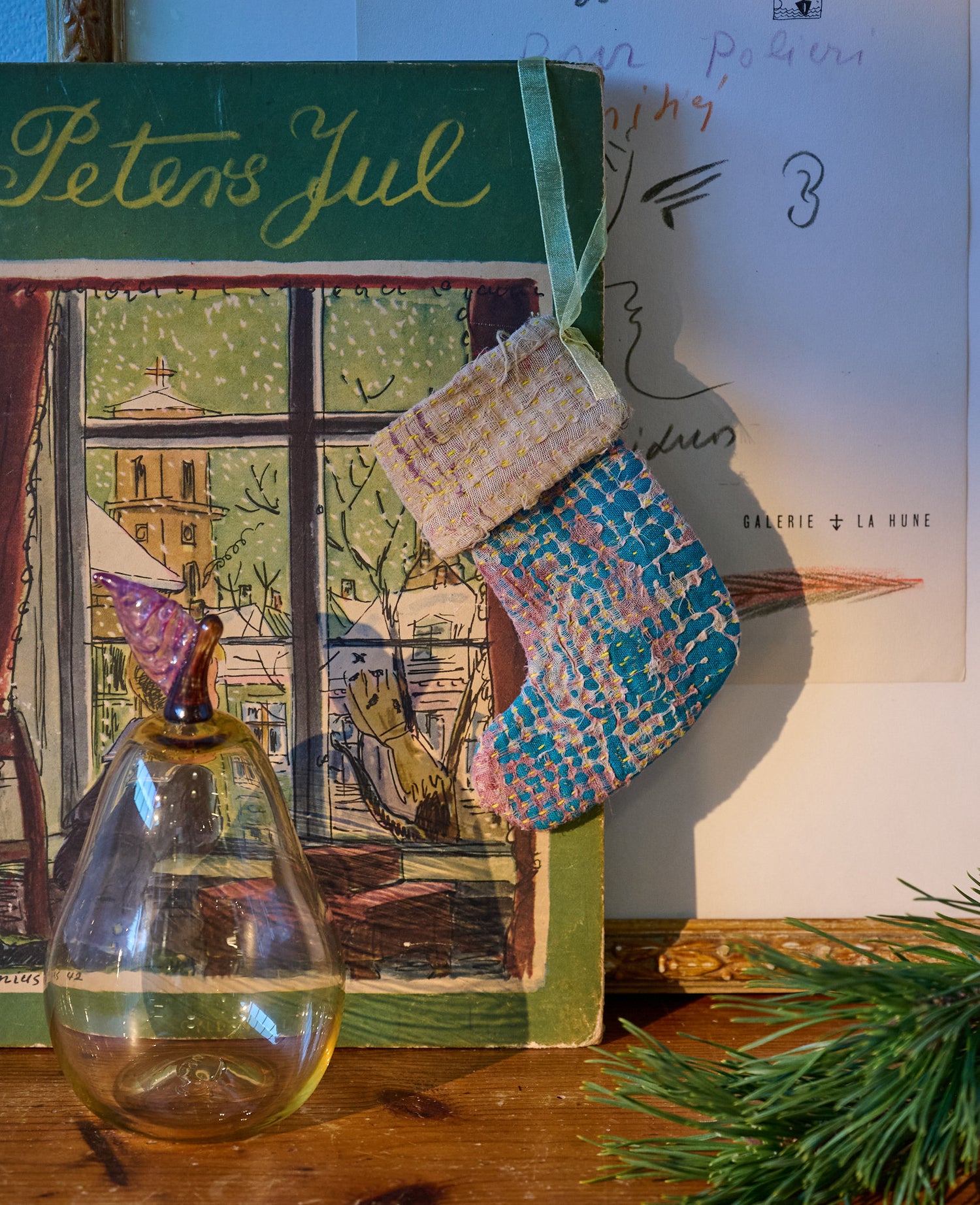 Christmas Sock Ornament - No. 70