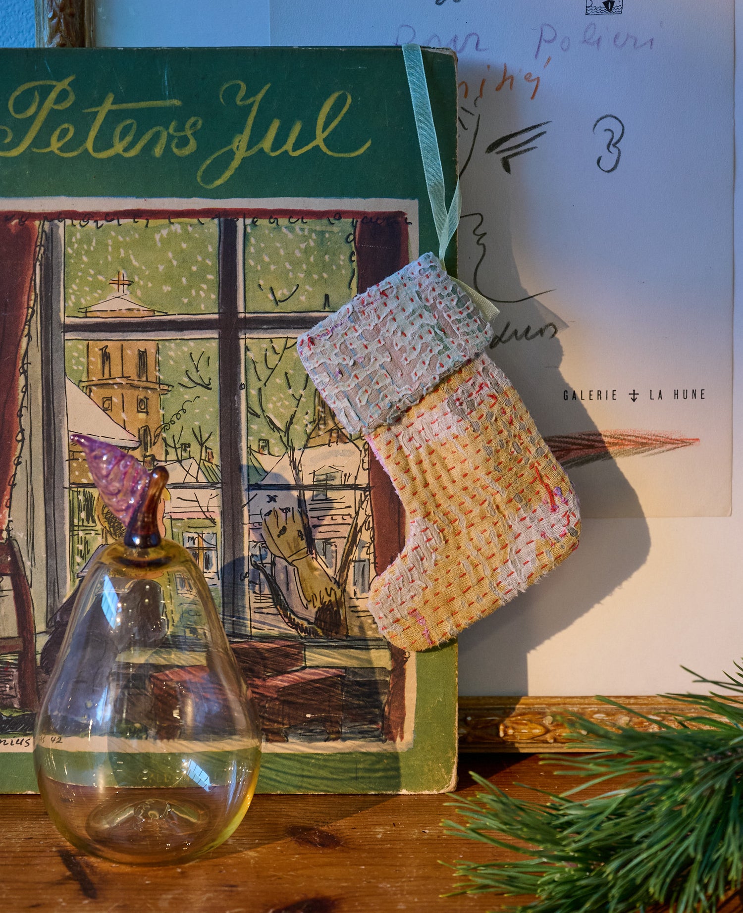 Christmas Sock Ornament - No. 72