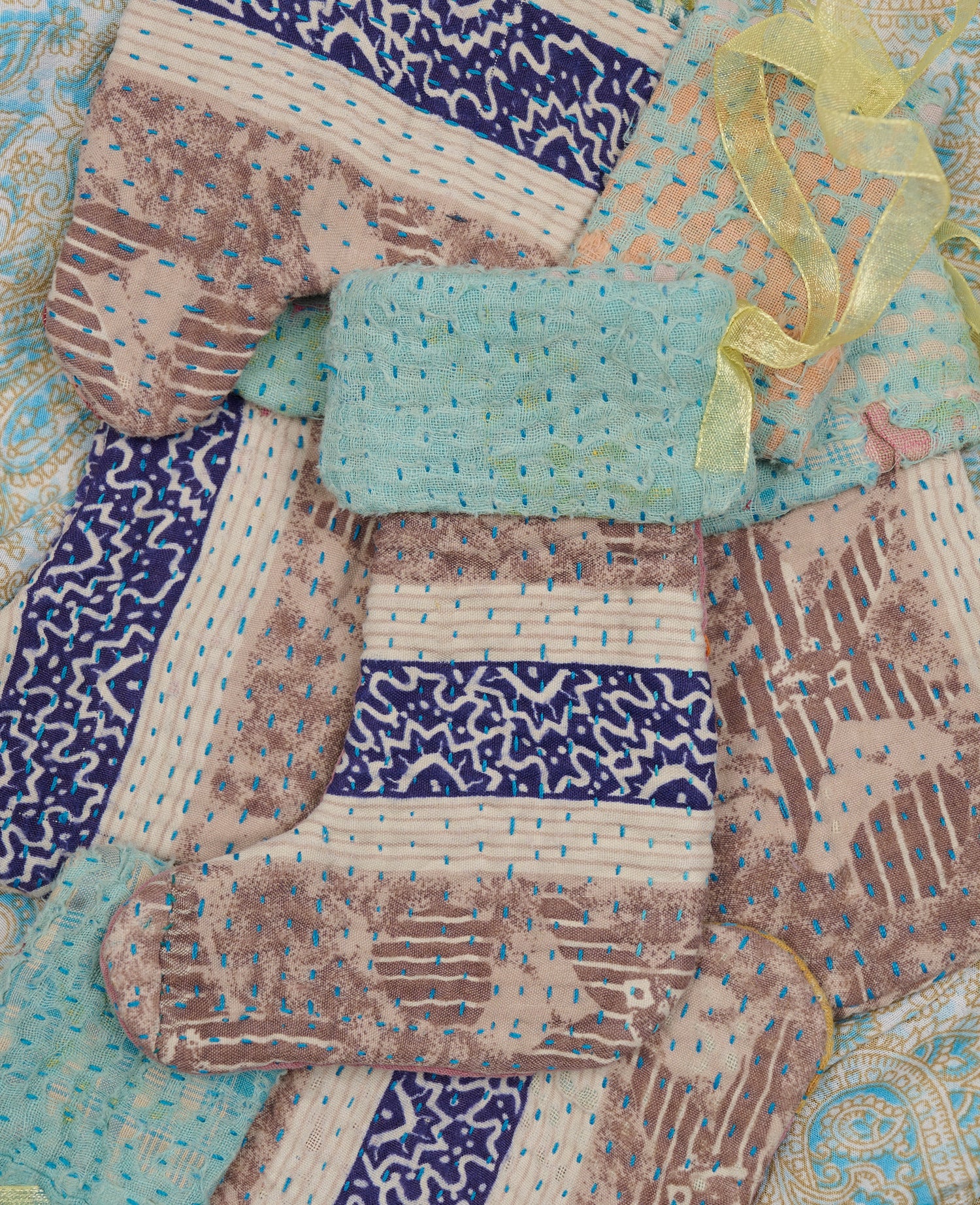 Christmas Sock Ornament - No. 74