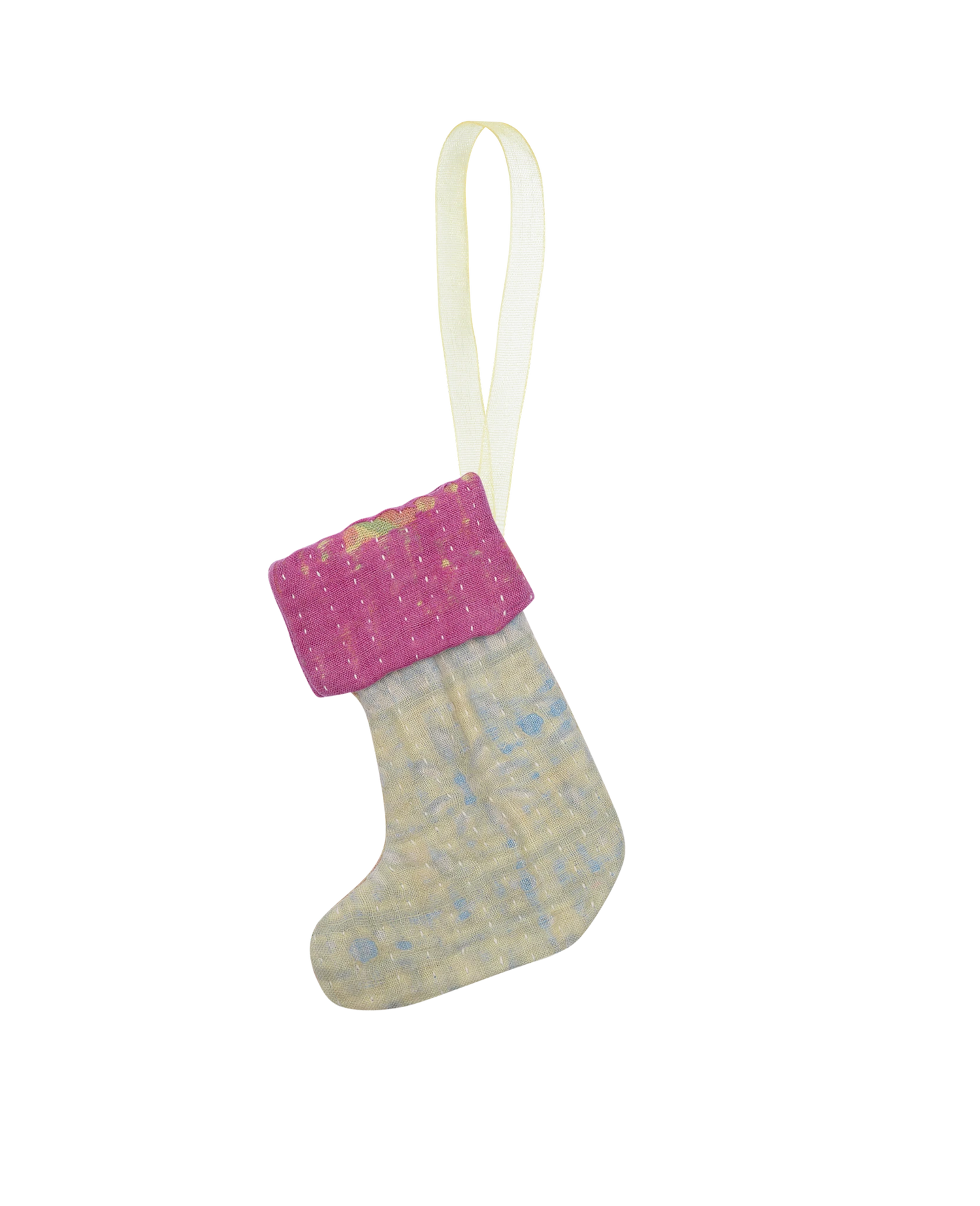 Christmas Sock Ornament - No. 77
