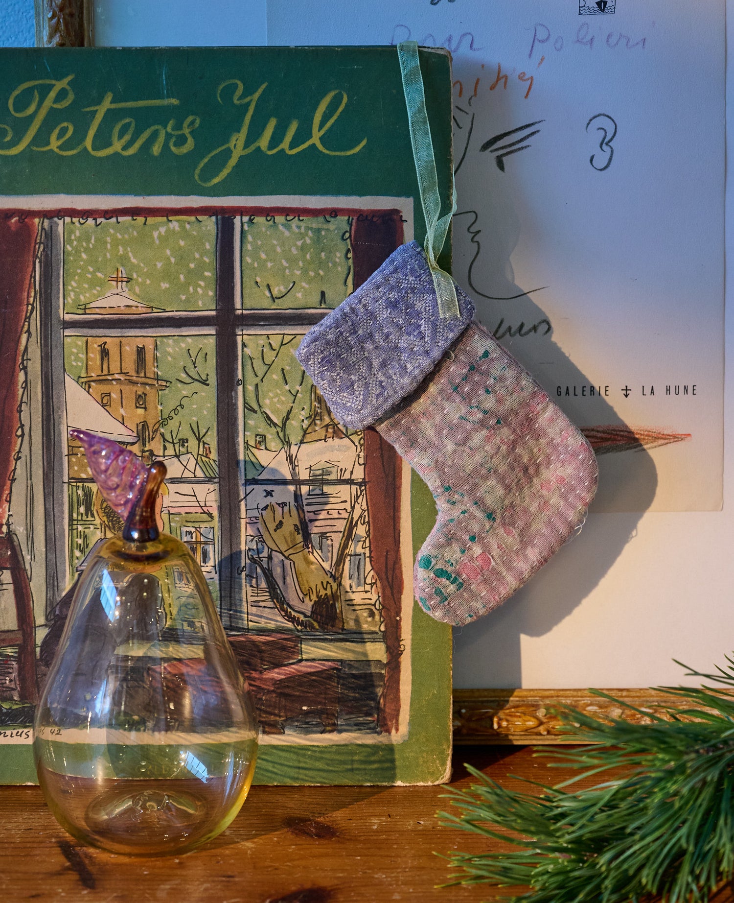 Christmas Sock Ornament - No. 88