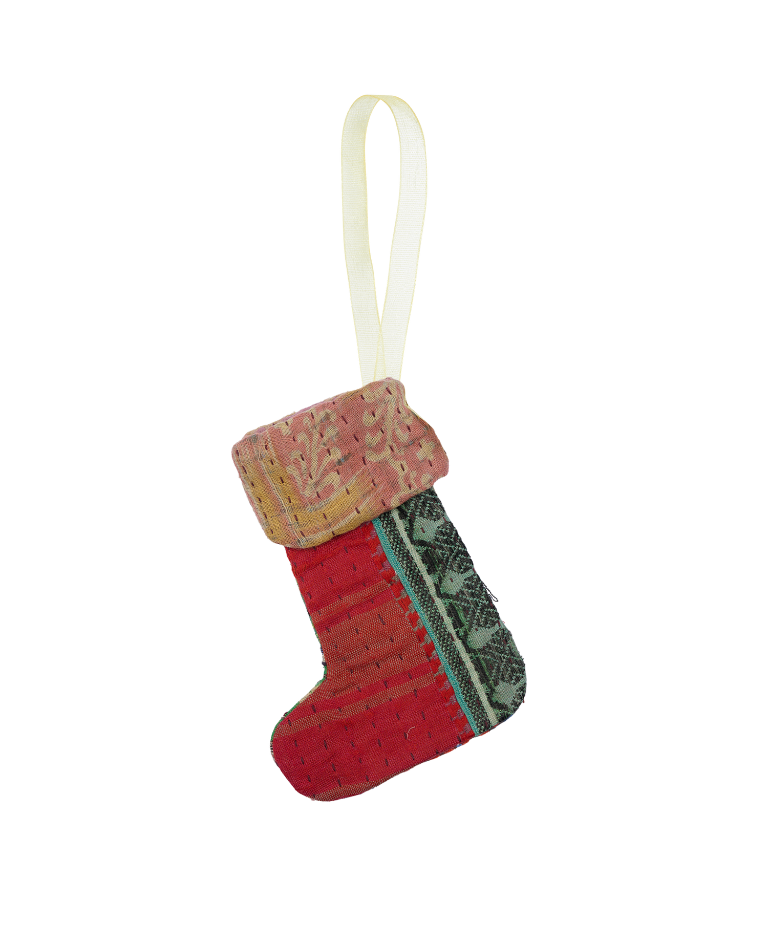 Christmas Sock Ornament - No. 94