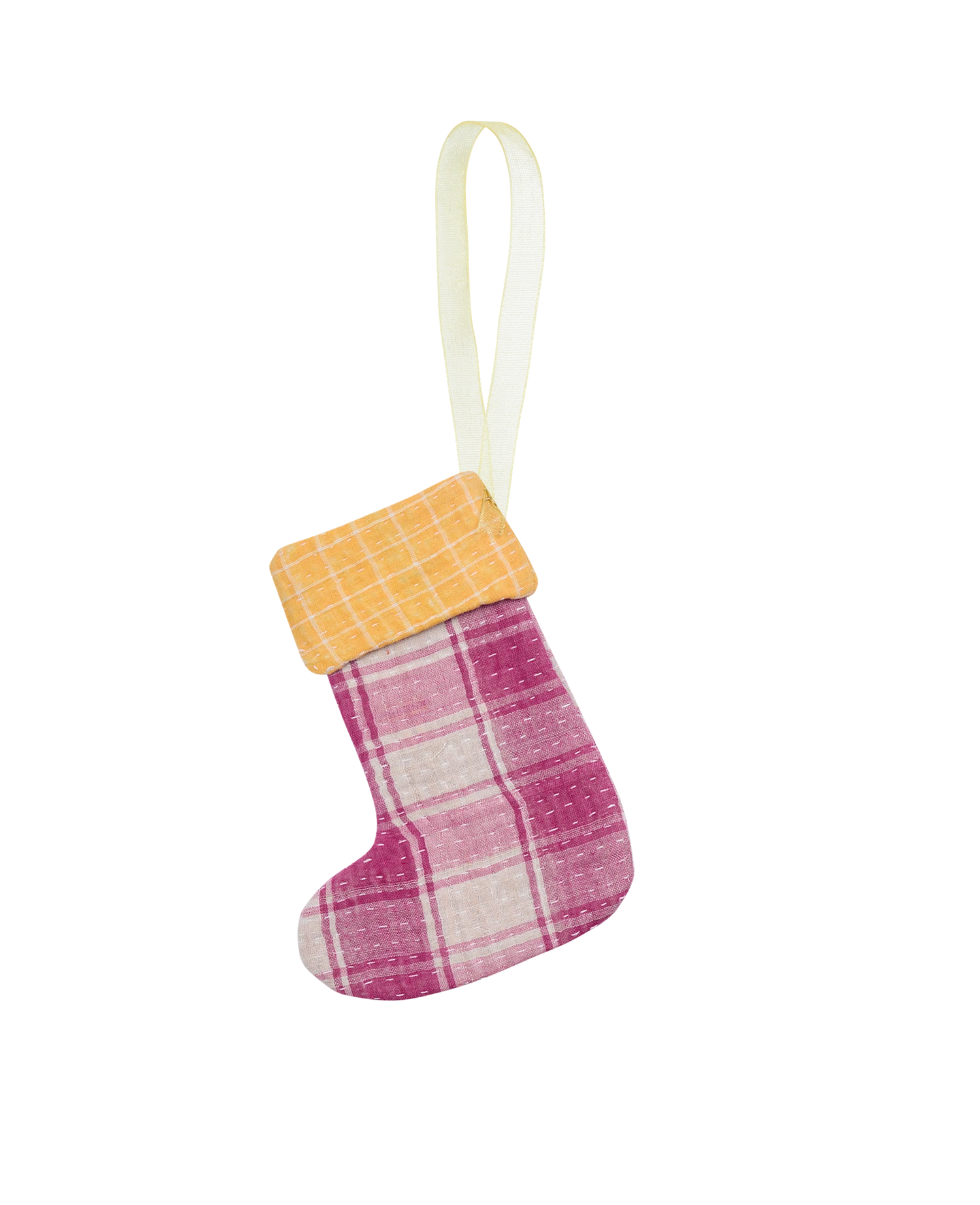 Christmas Sock Ornament - No. 9