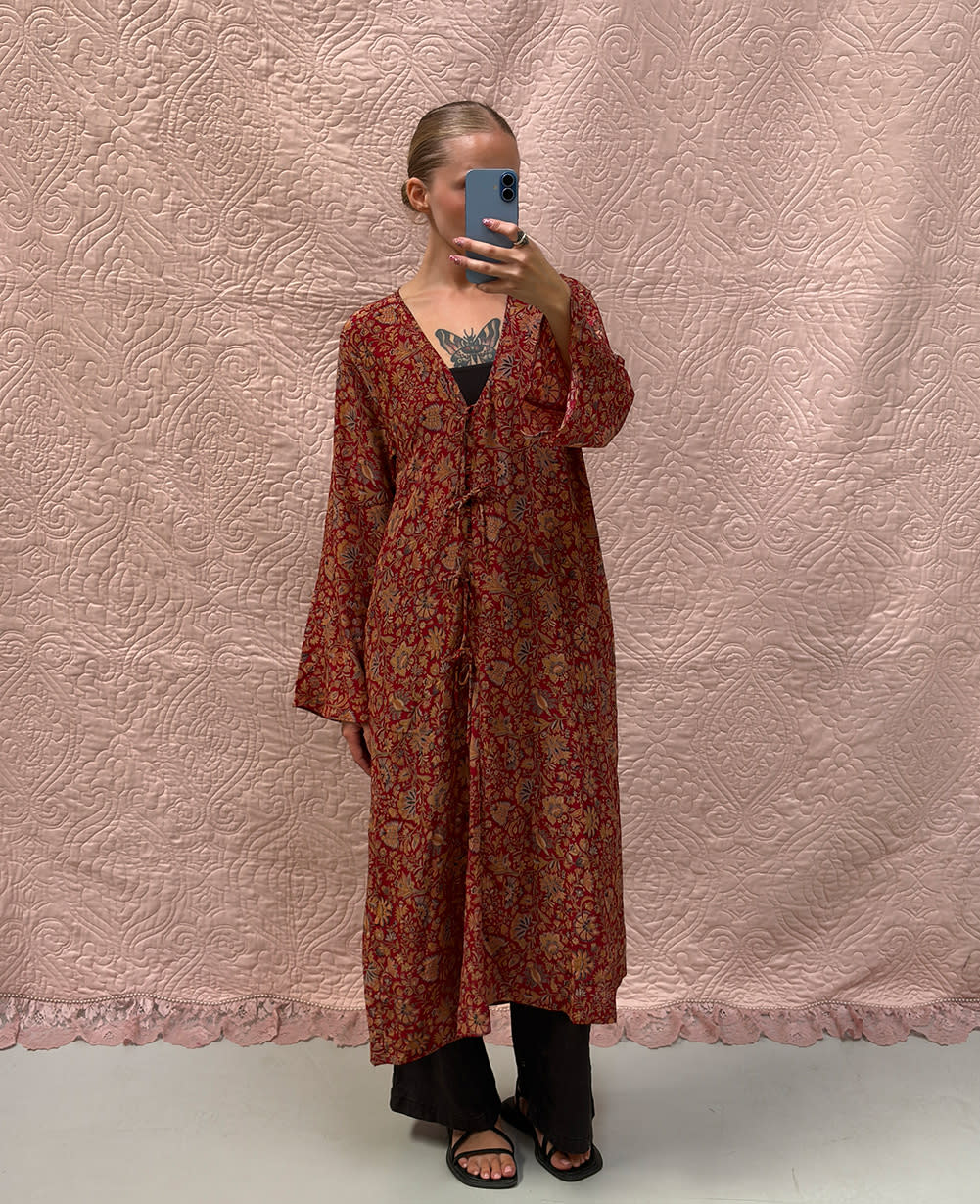Kamela SILK Wrap Dress - No. 11