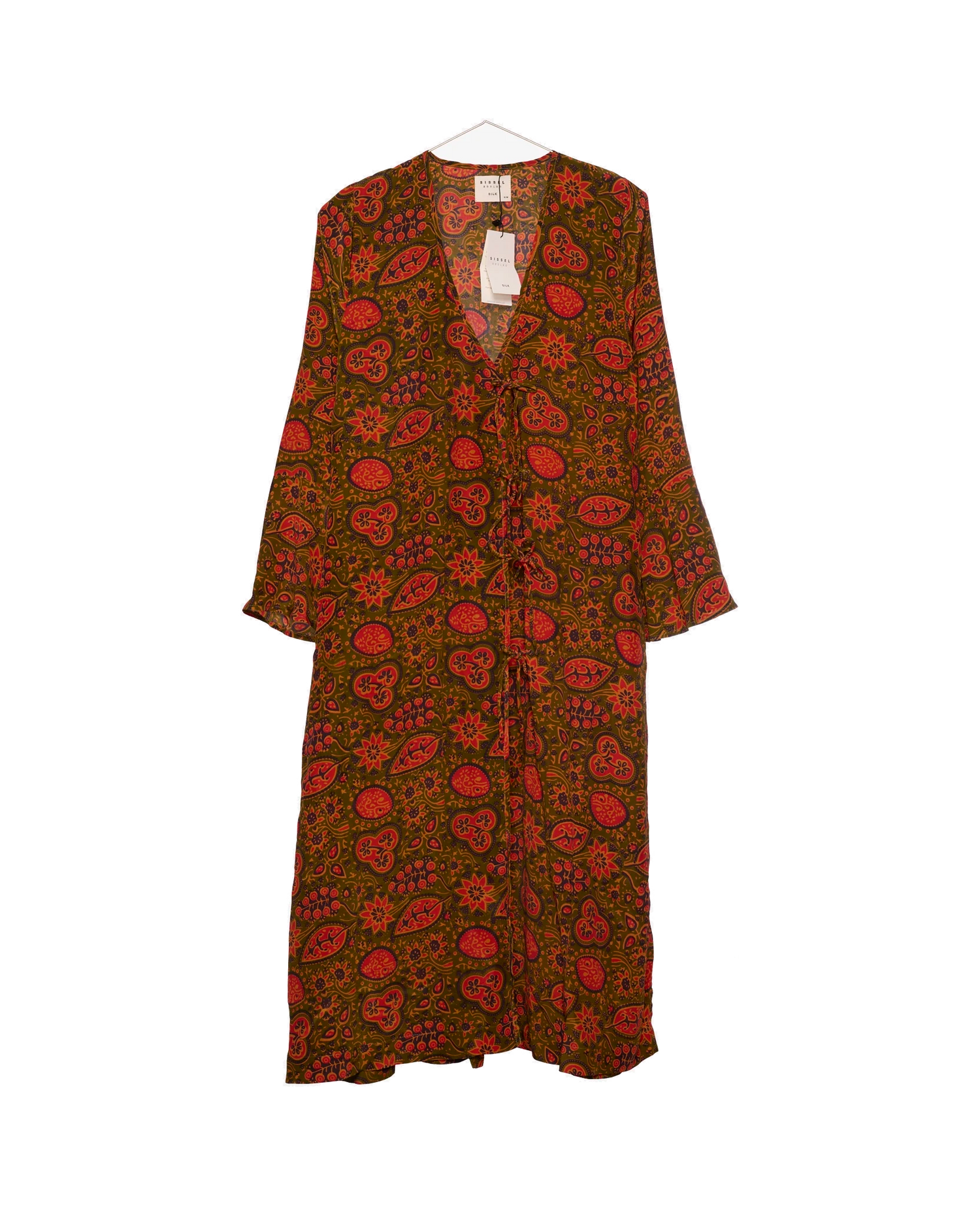 Kamela SILK Wrap Dress - No. 12