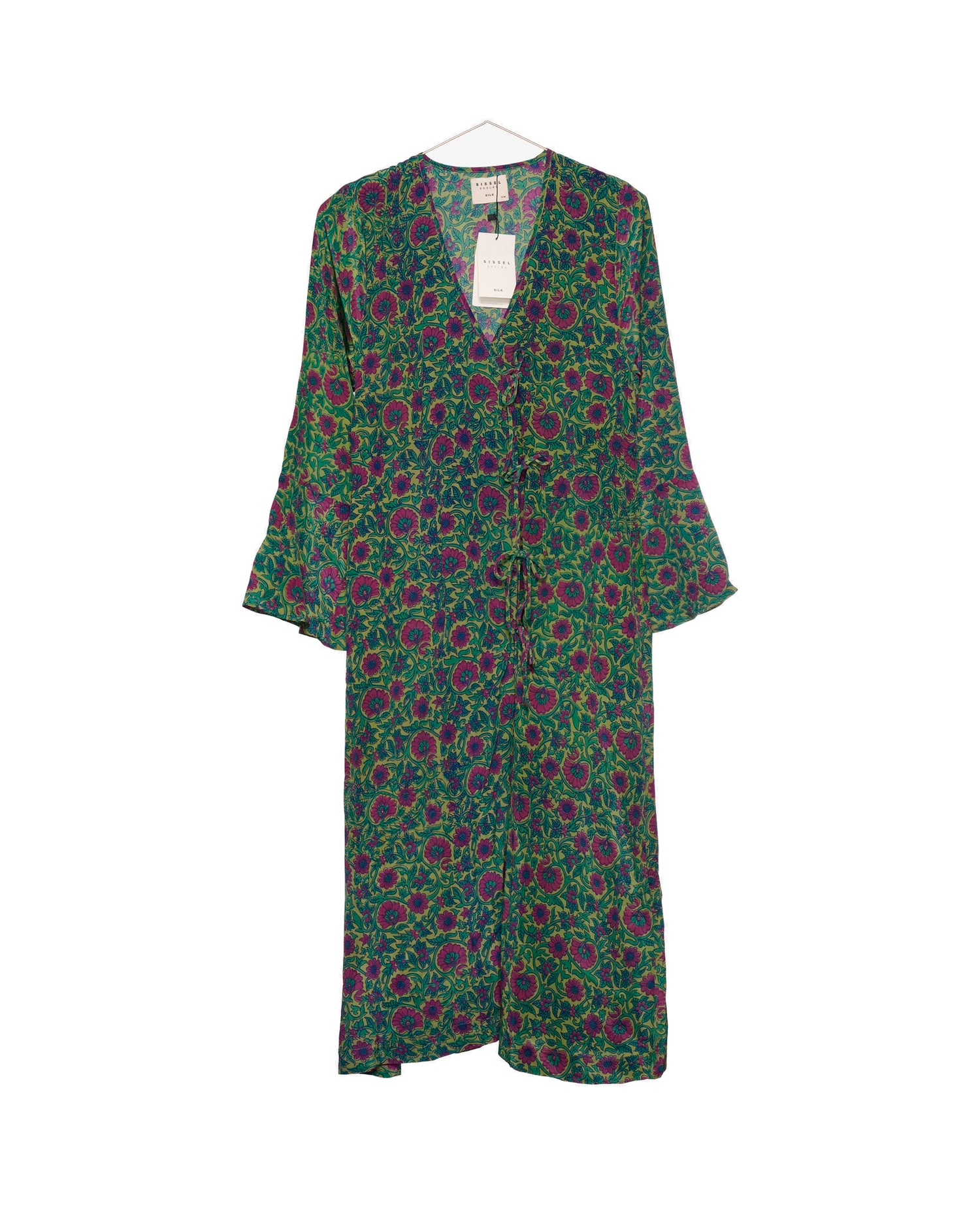 Kamela SILK Wrap Dress - No. 14