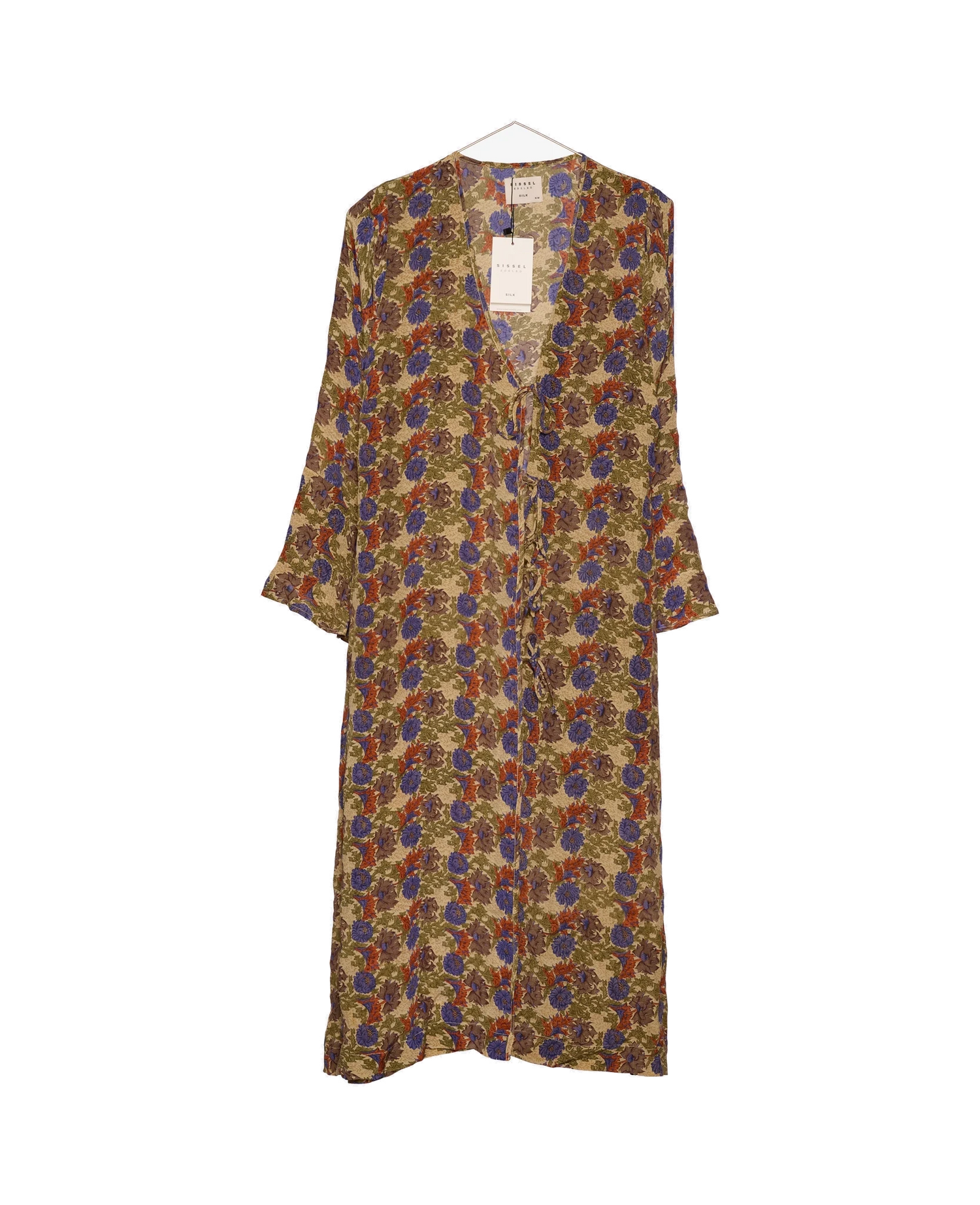 Kamela SILK Wrap Dress - No. 58