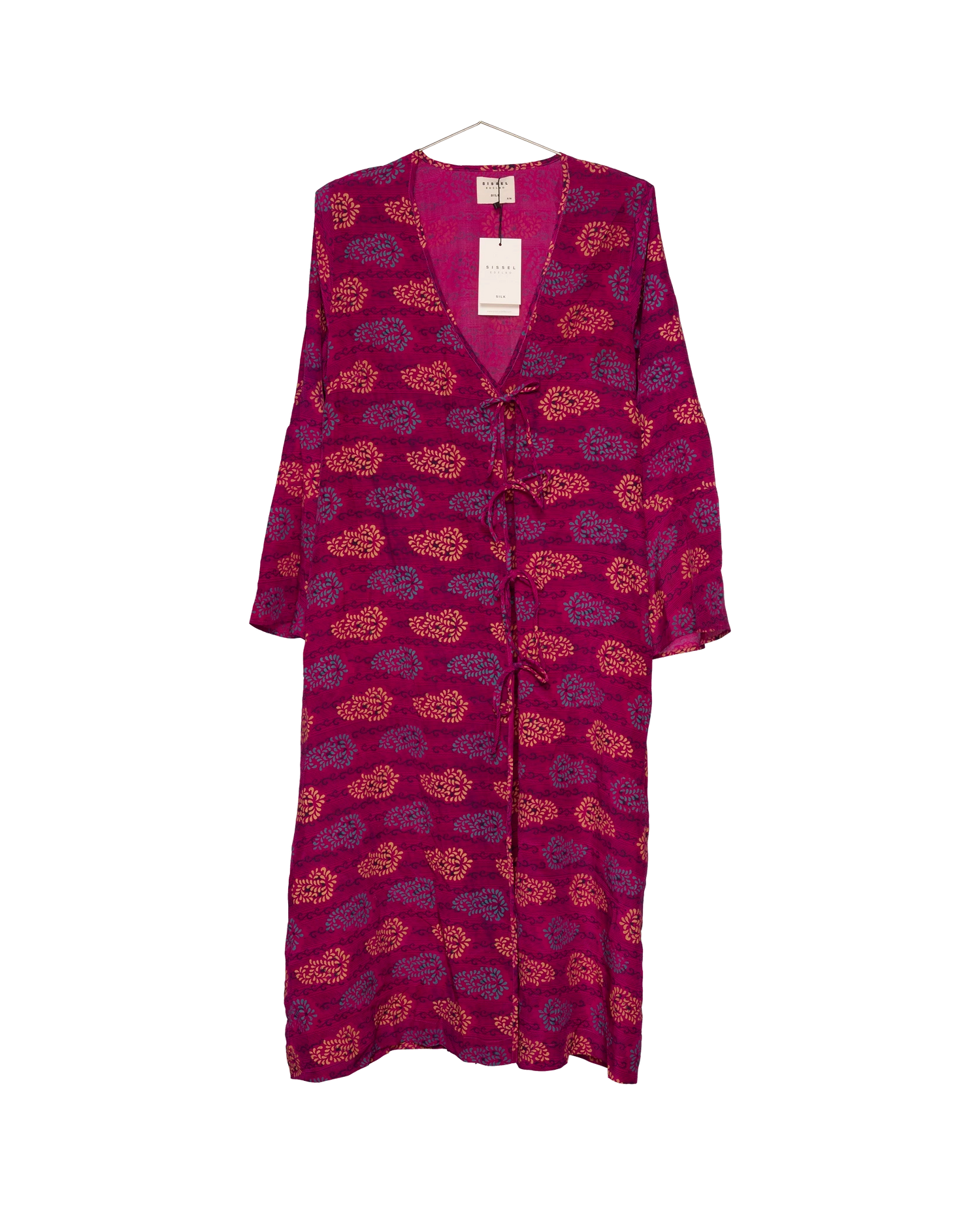 Kamela SILK Wrap Dress - No. 68