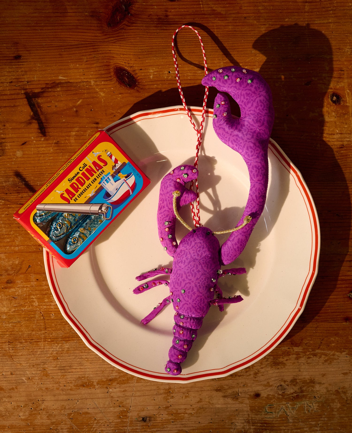 Lobster SILK Ornament - Squishy