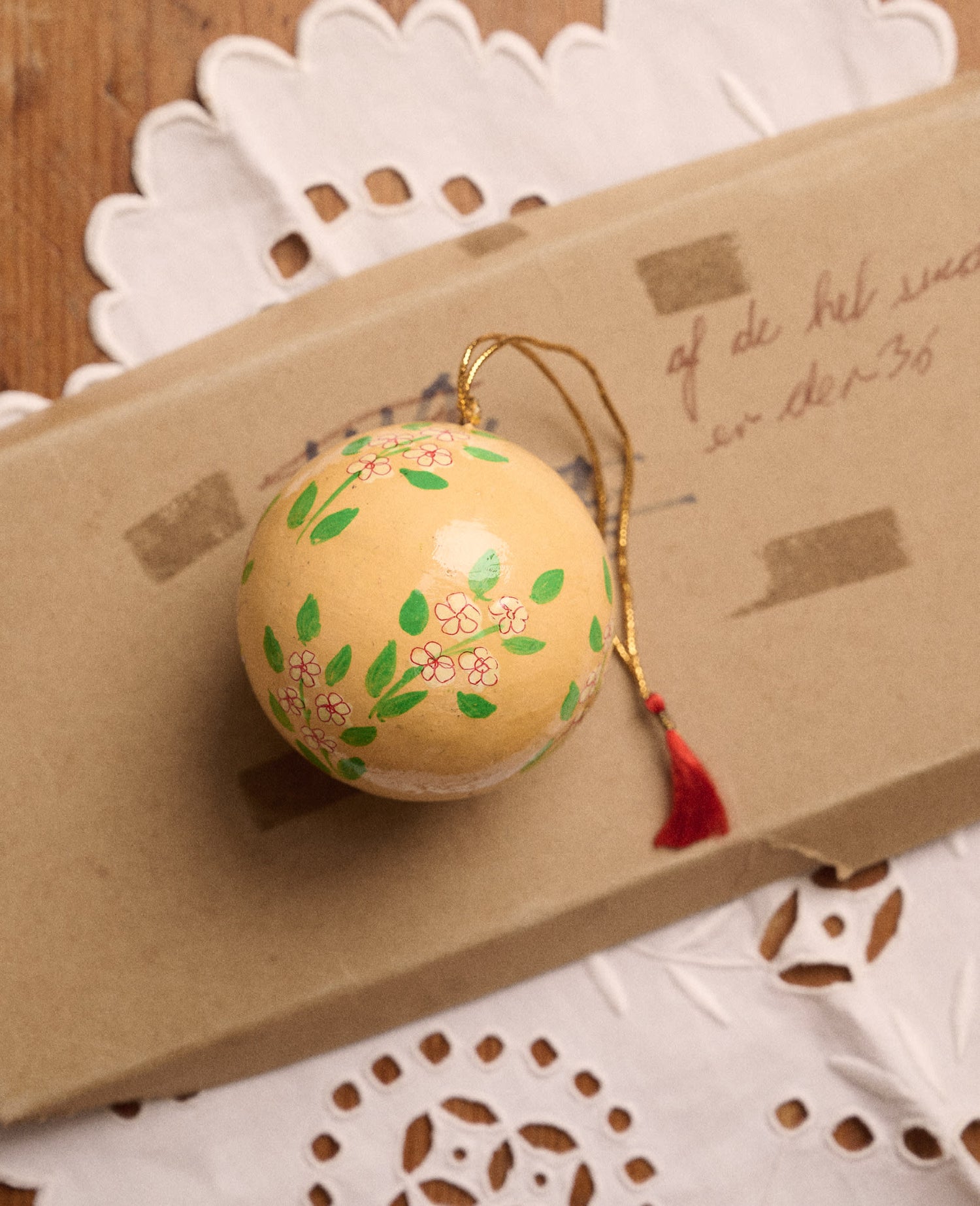 Handpainted Christmas Ornament - No. 124