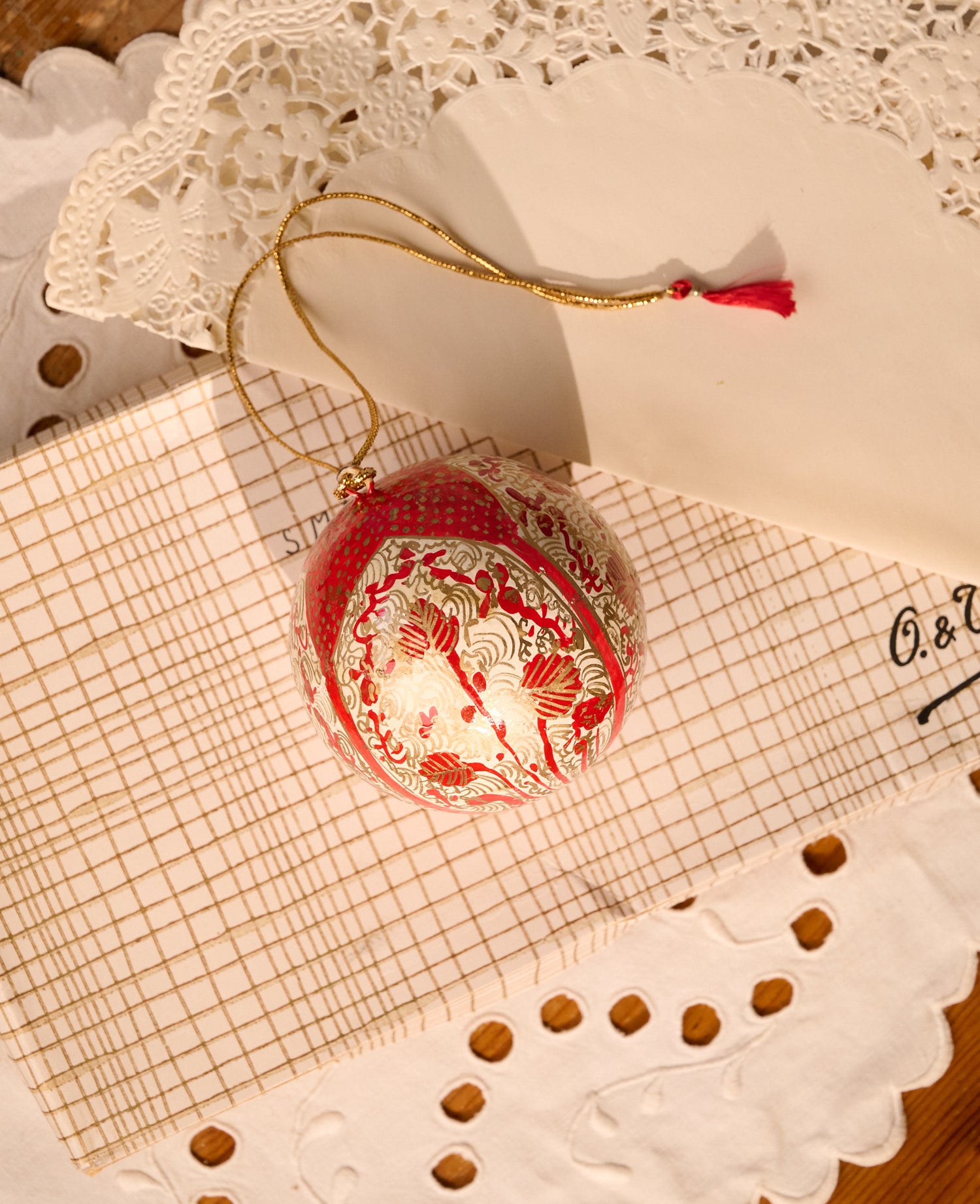 Handpainted Christmas Ornament - No. 48