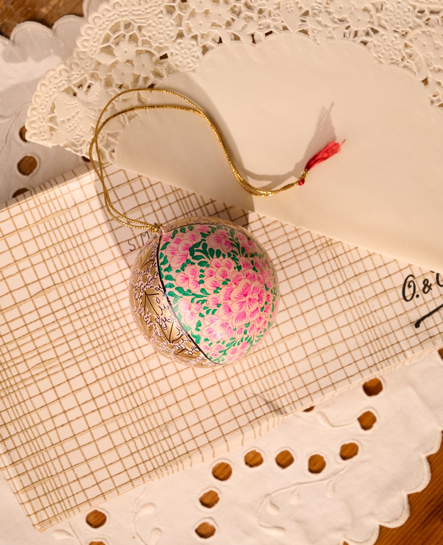 Handpainted Christmas Ornament - No. 52
