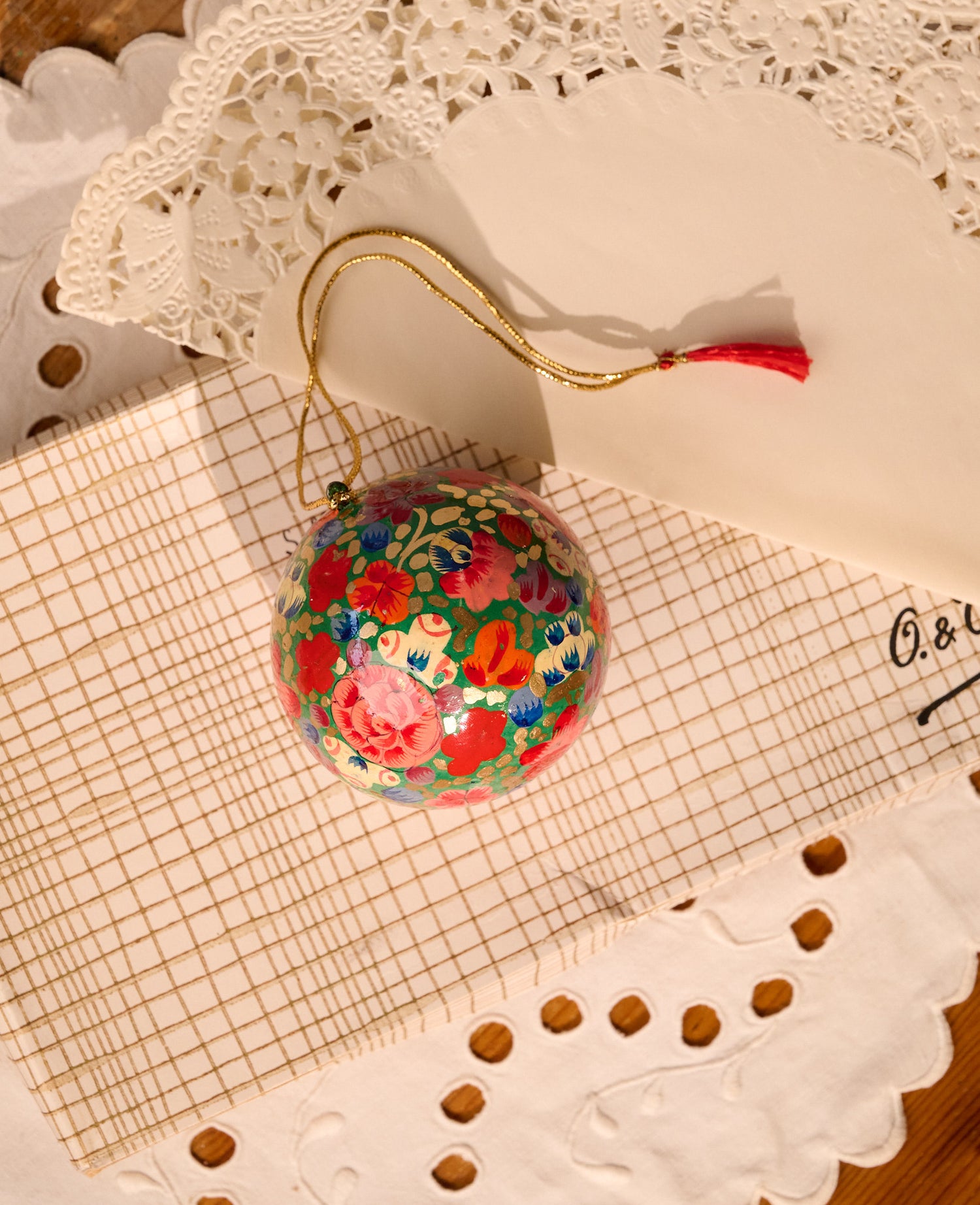 Handpainted Christmas Ornament - No. 56