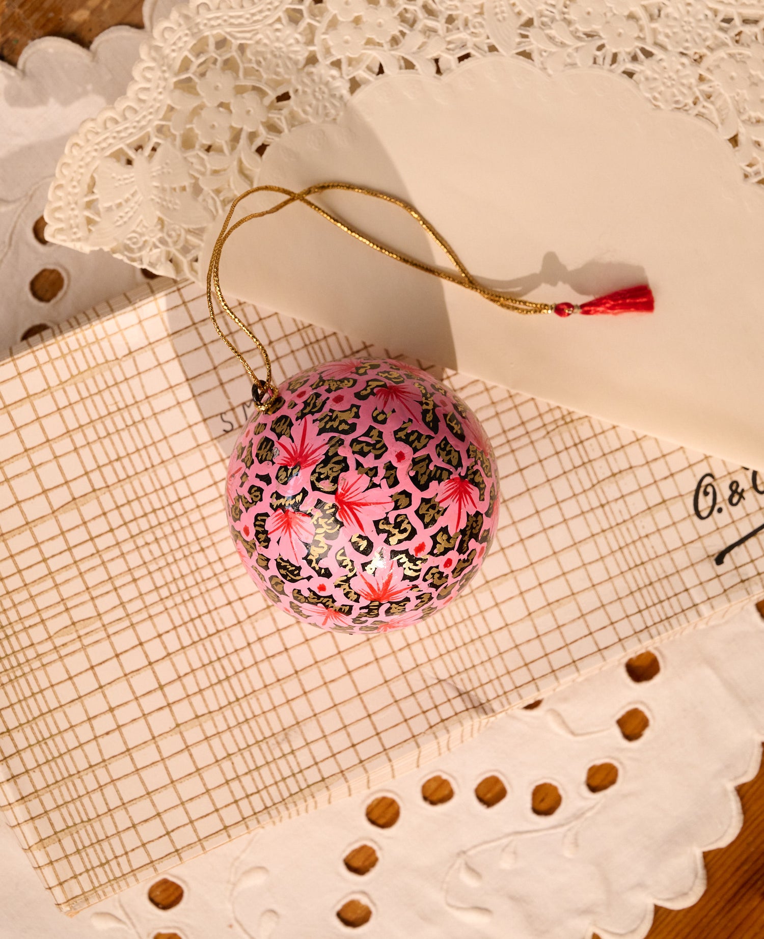 Handpainted Christmas Ornament - No. 62