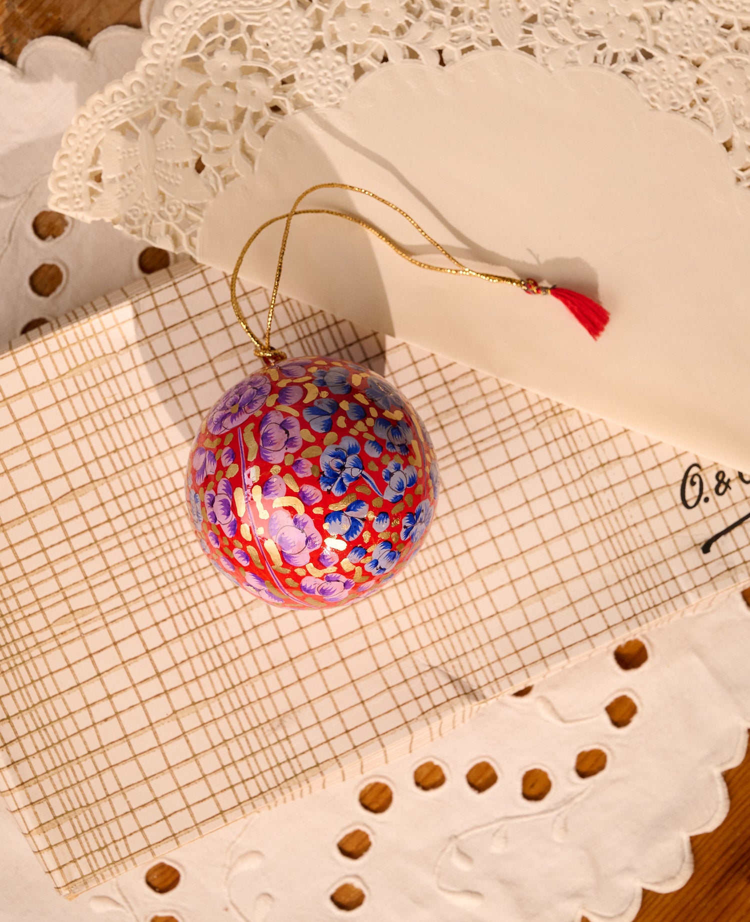 Handpainted Christmas Ornament - No. 72