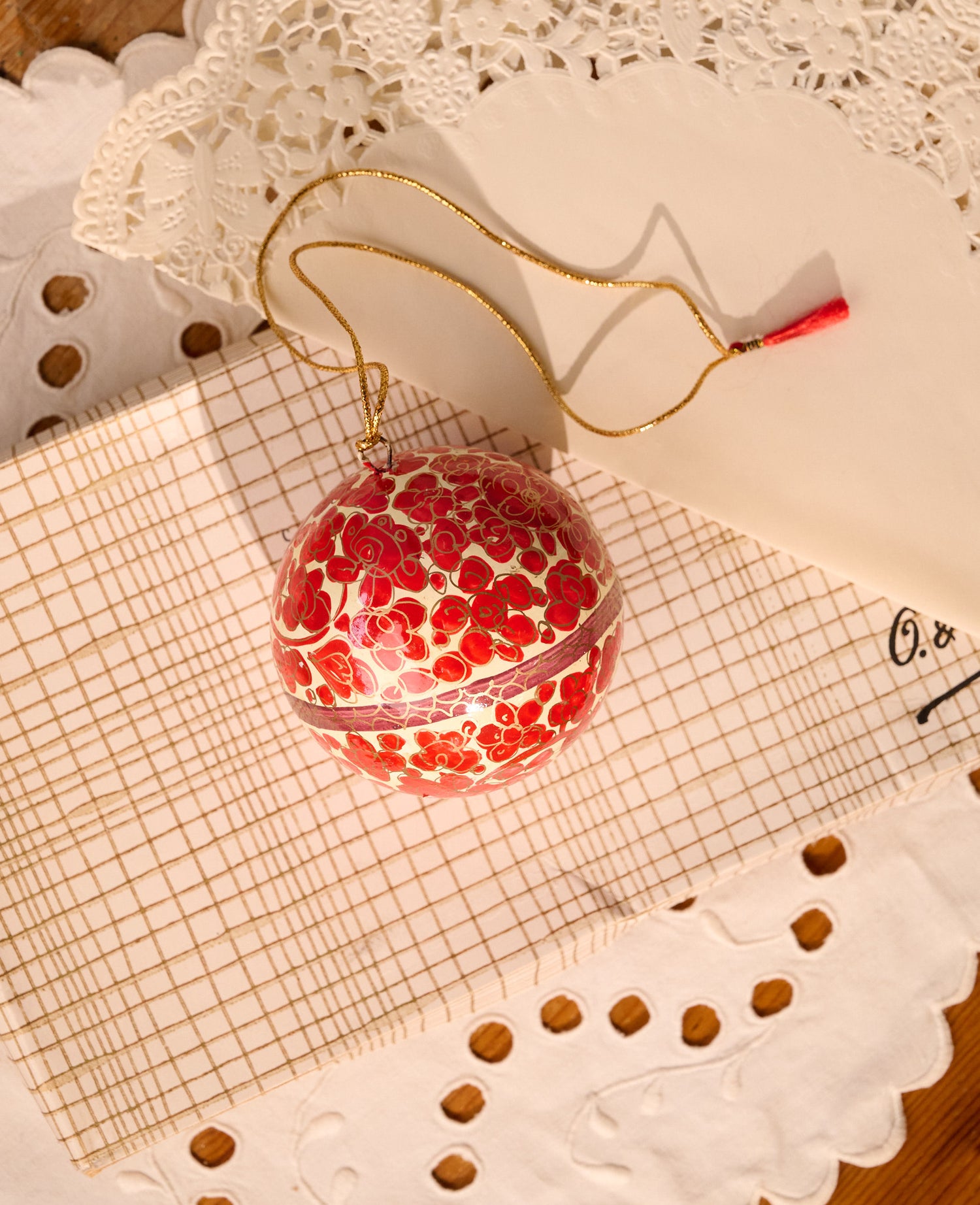 Handpainted Christmas Ornament - No. 74