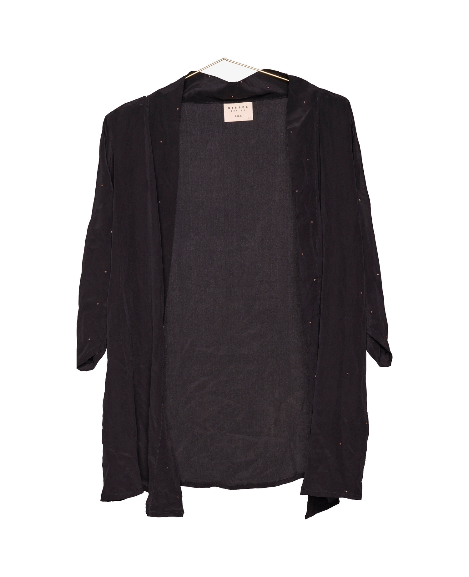 Lotus Noir SILK Kimono - No. 8