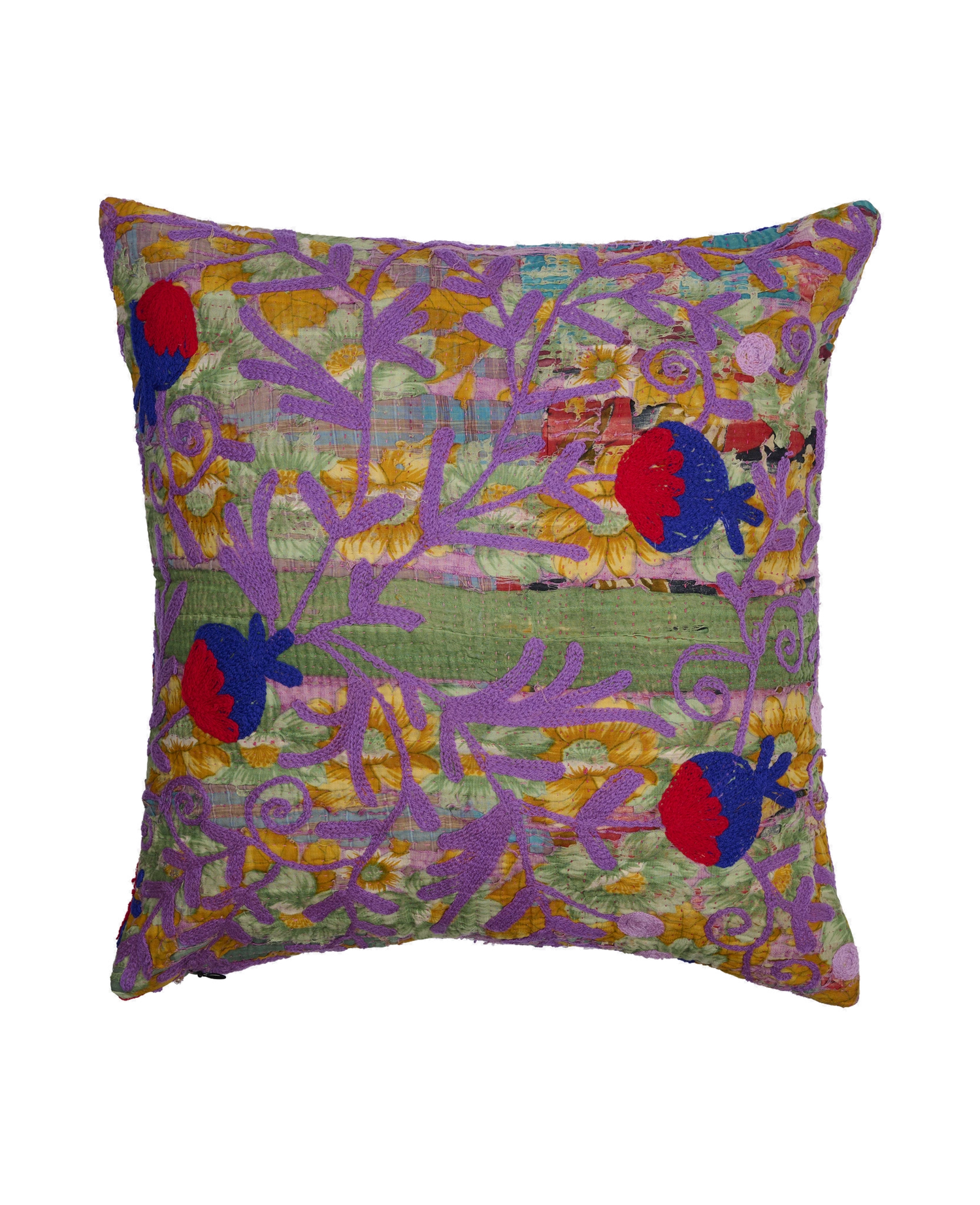 Karma Suzani Pillow Case (50 x 50) - No. 10