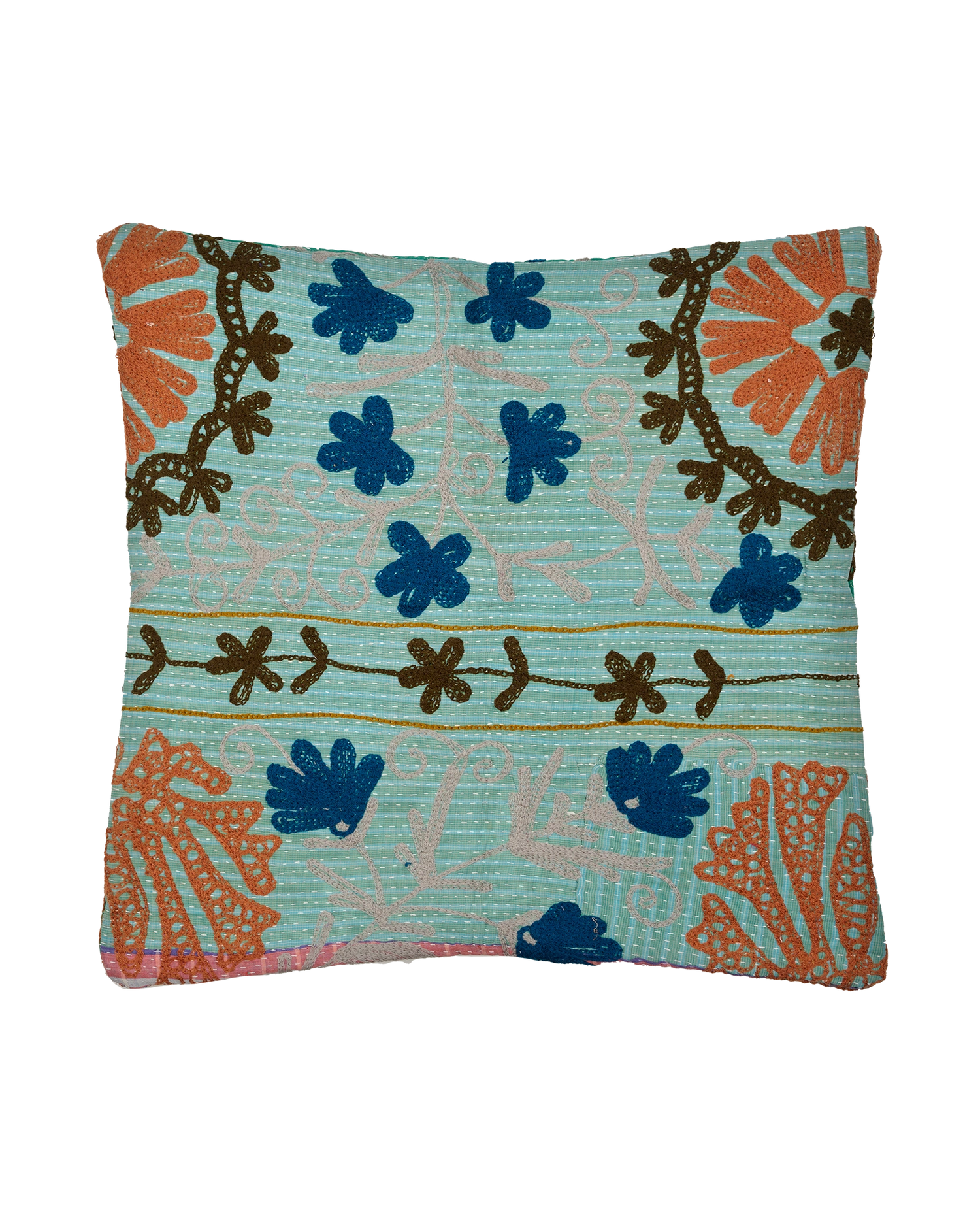 Karma Suzani Pillow Case (50 x 50) - No. 115