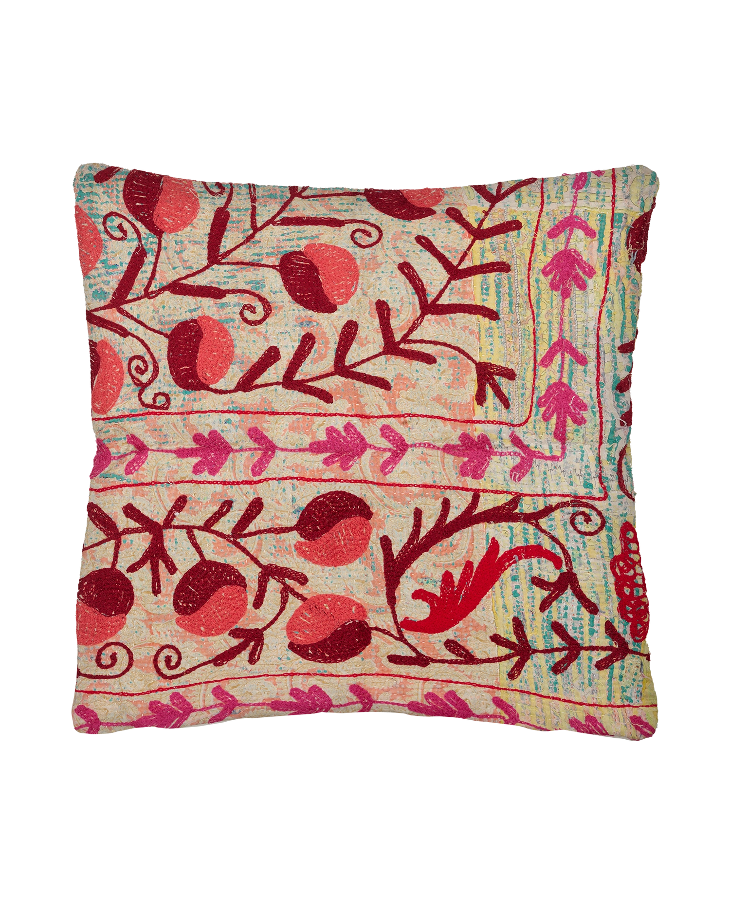Karma Suzani Pillow Case (50 x 50) - No. 121