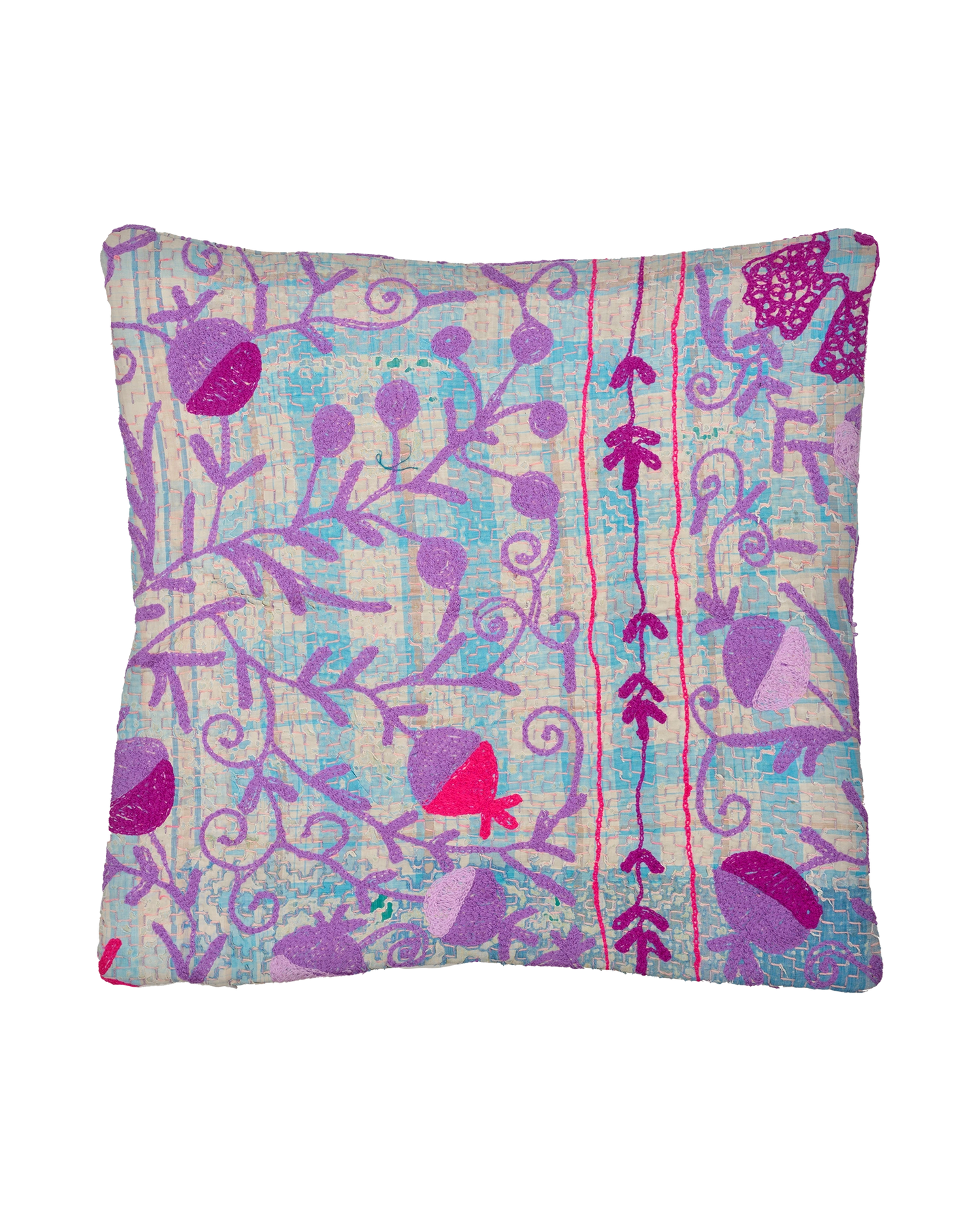 Karma Suzani Pillow Case (50 x 50) - No. 129
