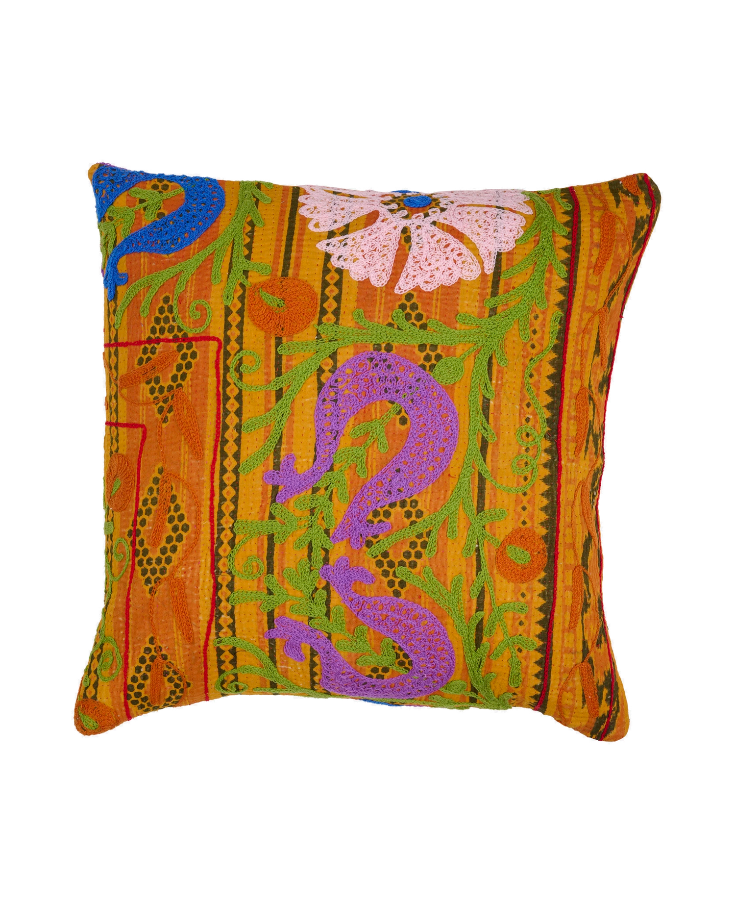 Karma Suzani Pillow Case (50 x 50) - No. 29