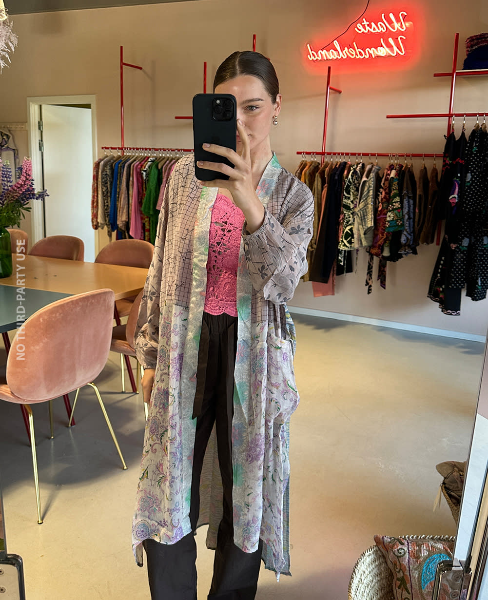 Pocket SILK Kimono - No. 15