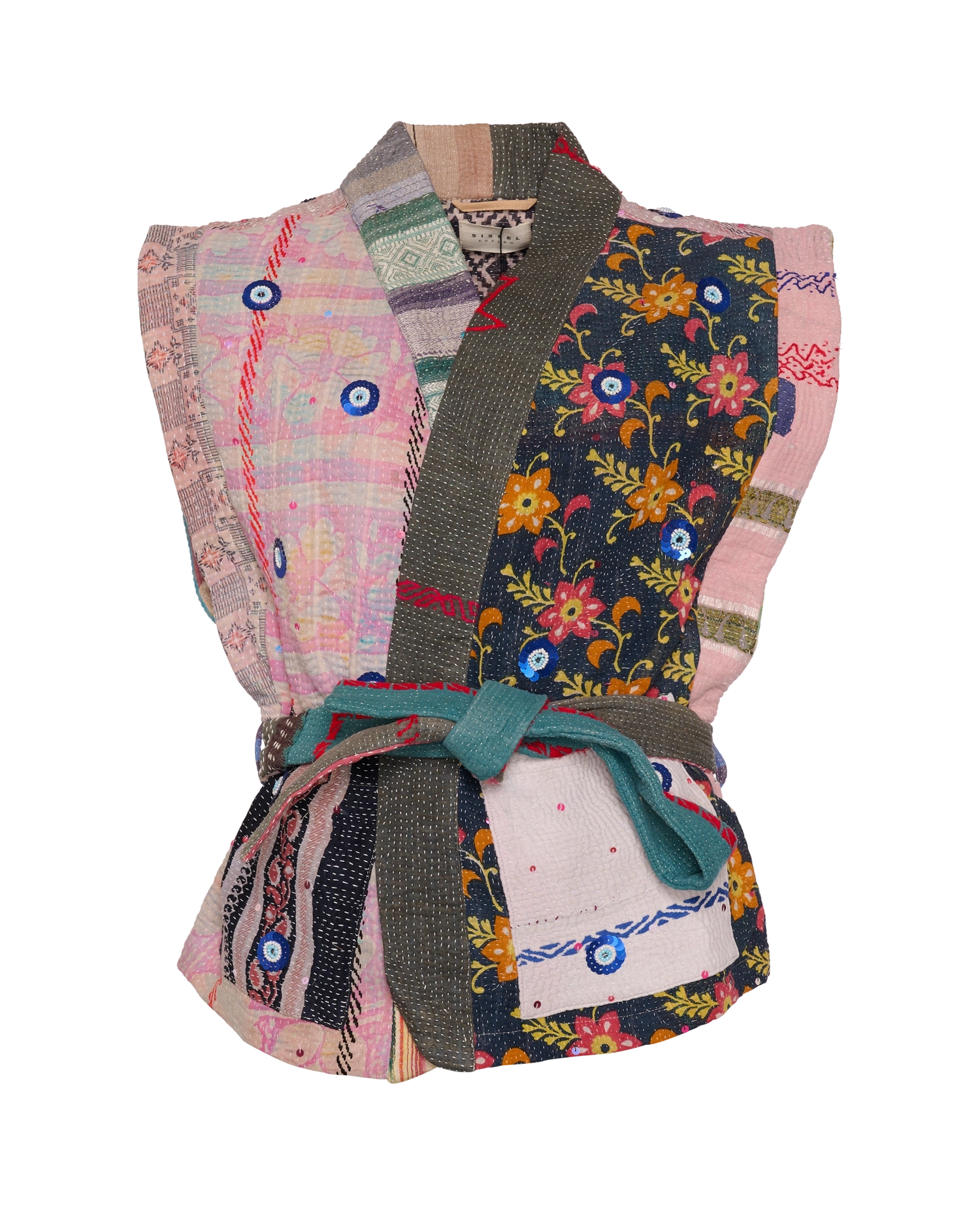 Emery Sequins Vest - Evil Eye No. 66