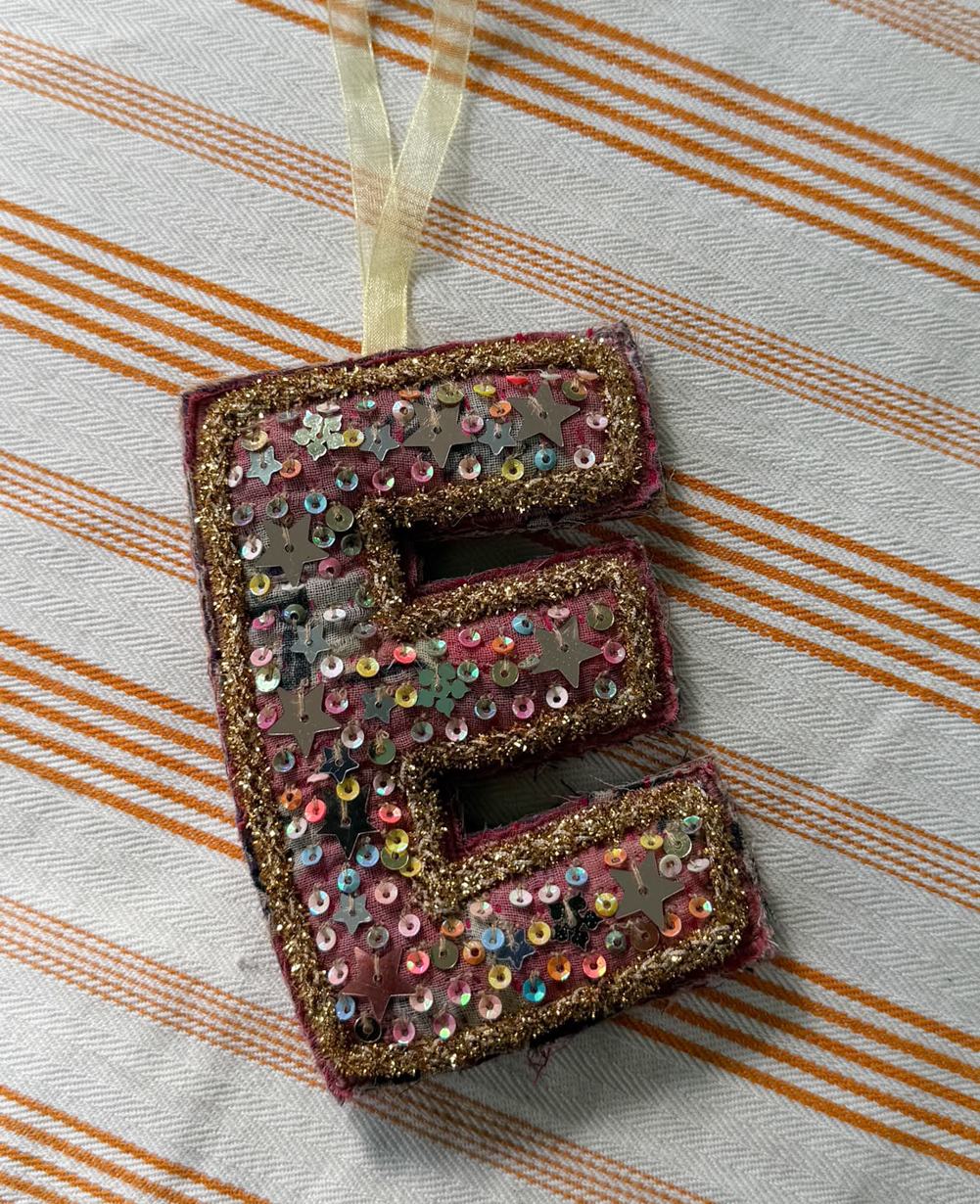 Alphabet Ornament - E