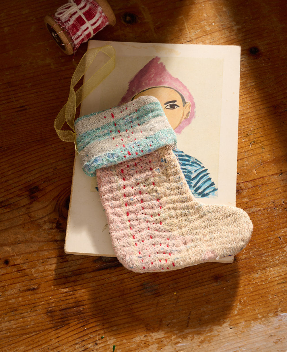 Christmas Sock Ornament - No. 36