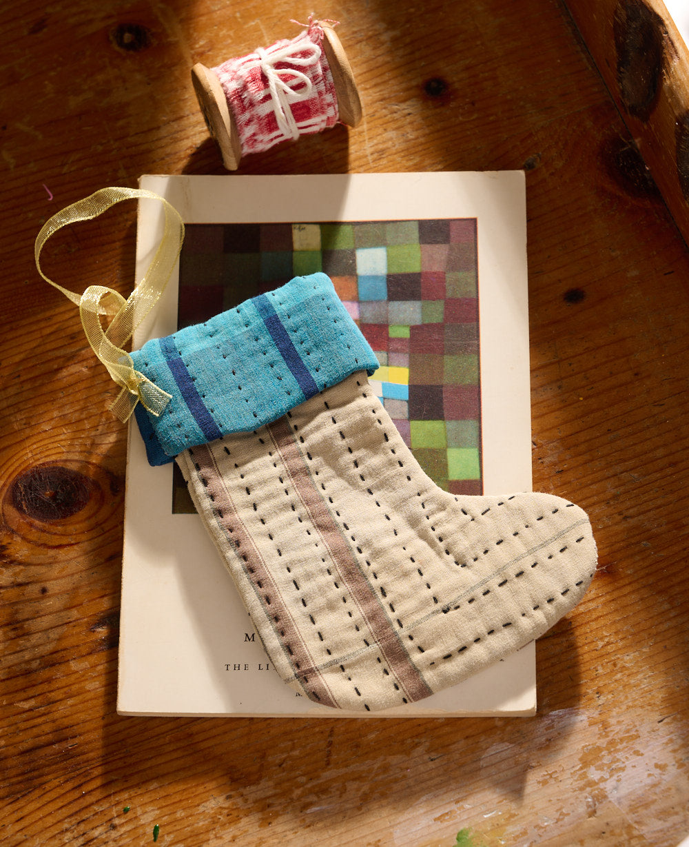 Christmas Sock Ornament - No. 4