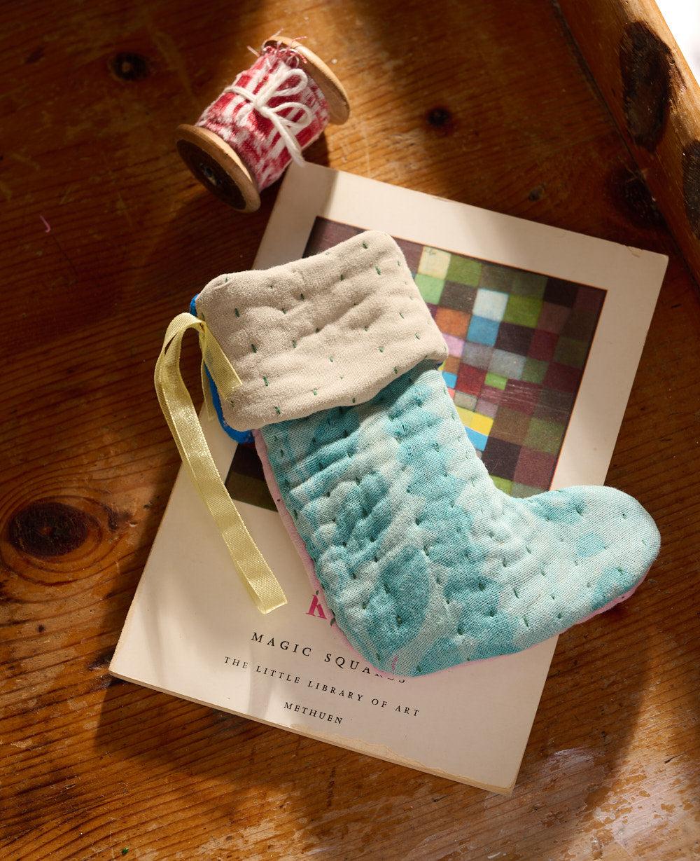 Christmas Sock Ornament - No. 56