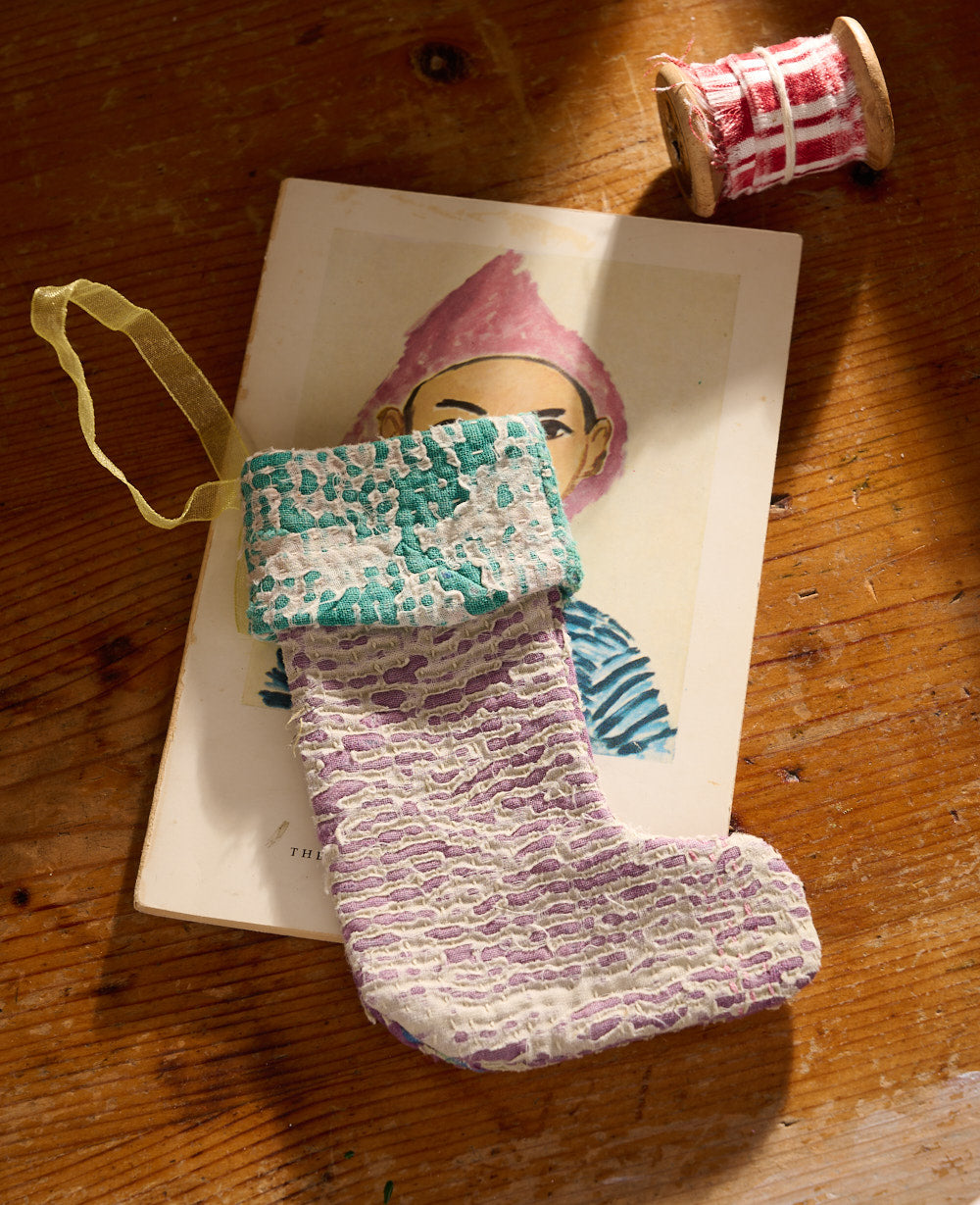 Christmas Sock Ornament - No. 65