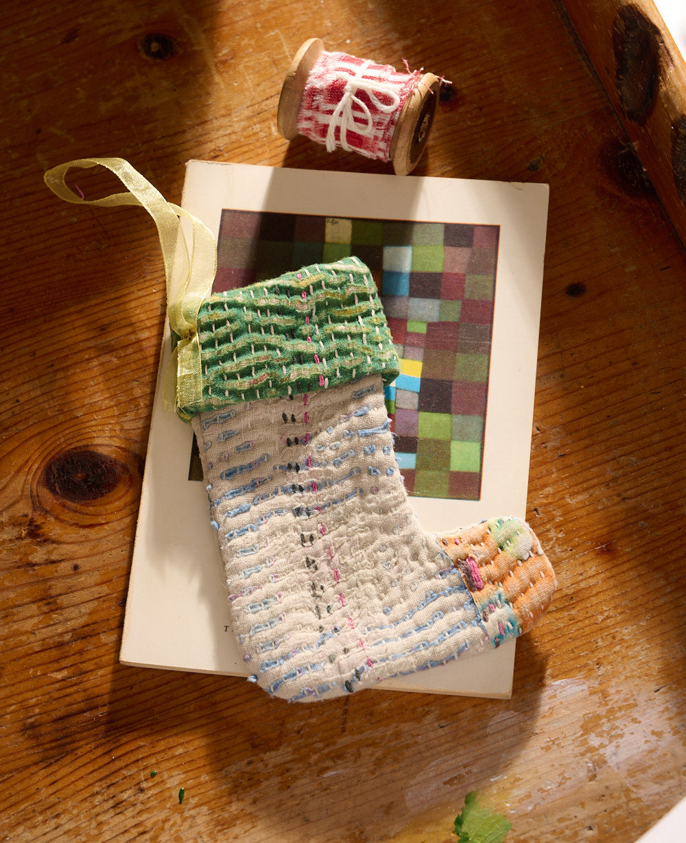 Christmas Sock Ornament - No. 90